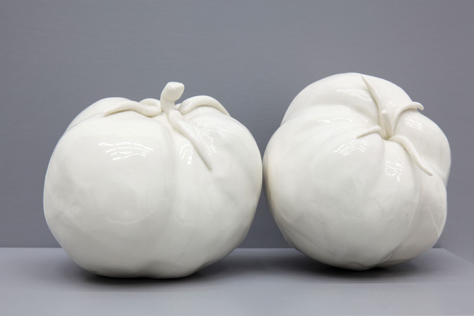 Дарья Неретина. Оранжери. 2016Фарфор, найденные объекты. Размеры варьируютсяПредоставлено художником и галереей Osnova, Москва