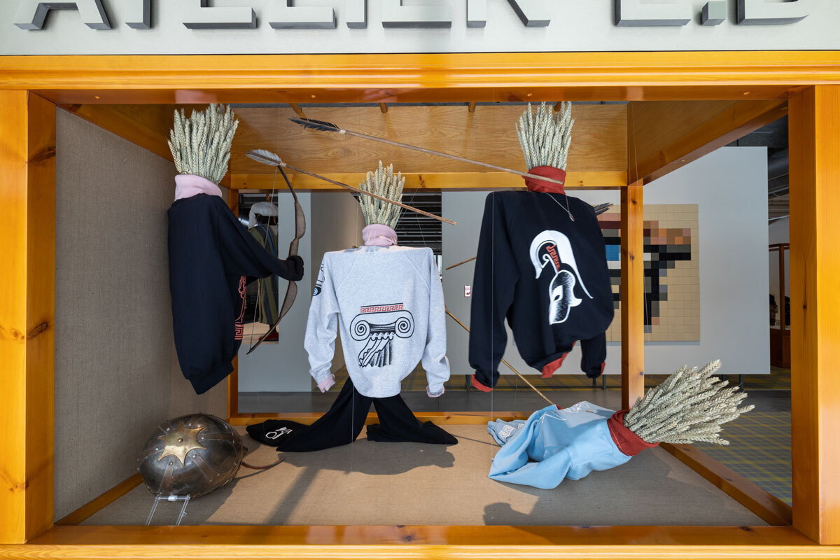 Выставка Atelier E.B «Прохожий» в Музее современного искусства «Гараж». Москва, 2020Фото: Иван Ерофеев© Музей современного искусства «Гараж»