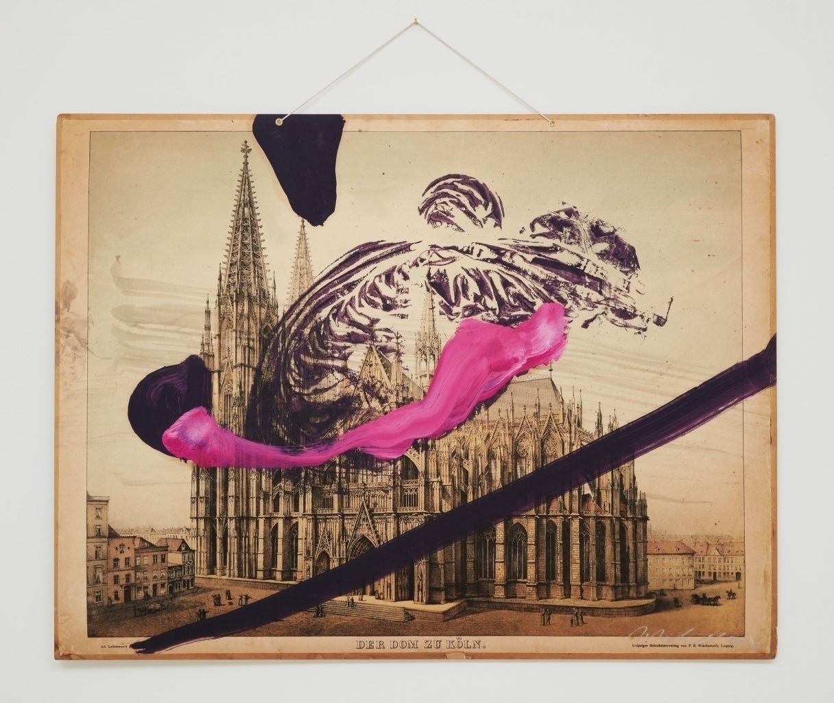 Джулиан ШнабельБез названия (Кельский Собор), 2016© Julian Schnabel Druck