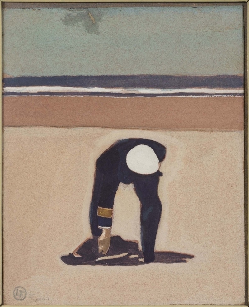 Люк Тёйманс. Морской офицер. 1978© 2019 Luc Tuymans