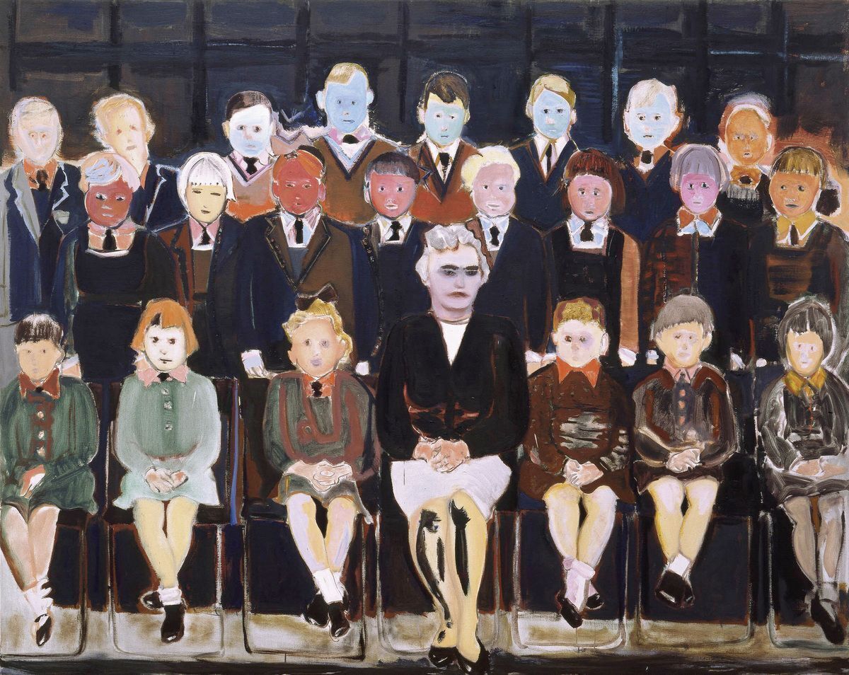 Марлен Дюма. Учитель. 1987© Marlene Dumas