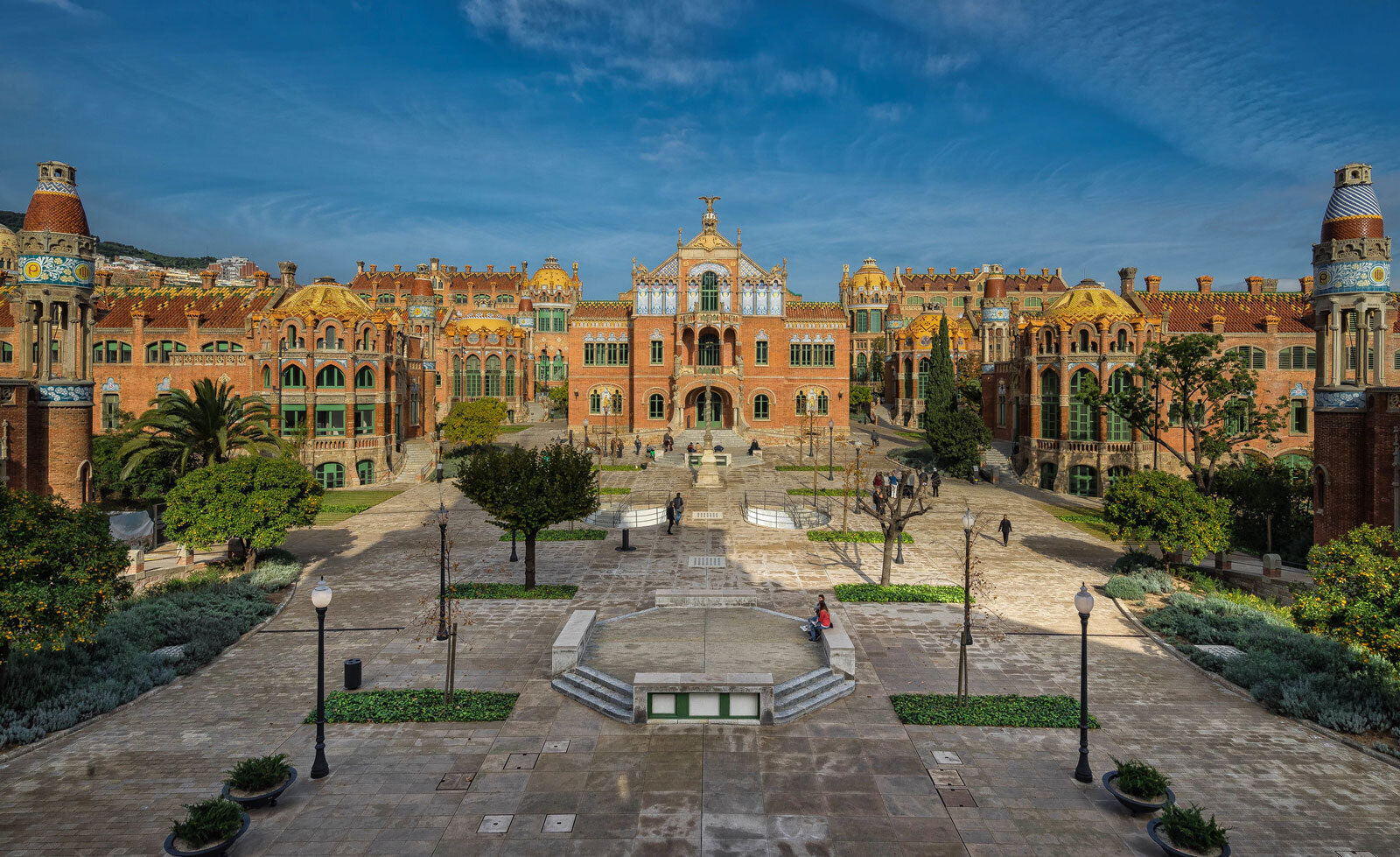 Панорама больничного комплекса Сан-Пау в Барселоне. 1902&ndash;1930Фото: Bervaz / Flickr