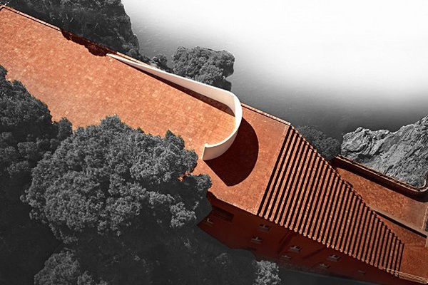 Вилла Курцио Малапарте на Капри. 1938.Фото: Etna Studios