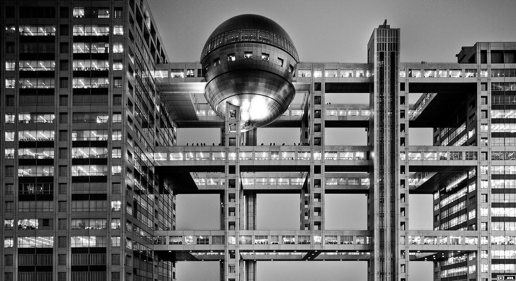 Штаб-квартира Fuji Television. 1990–1996Фото: Joshua Lieberman