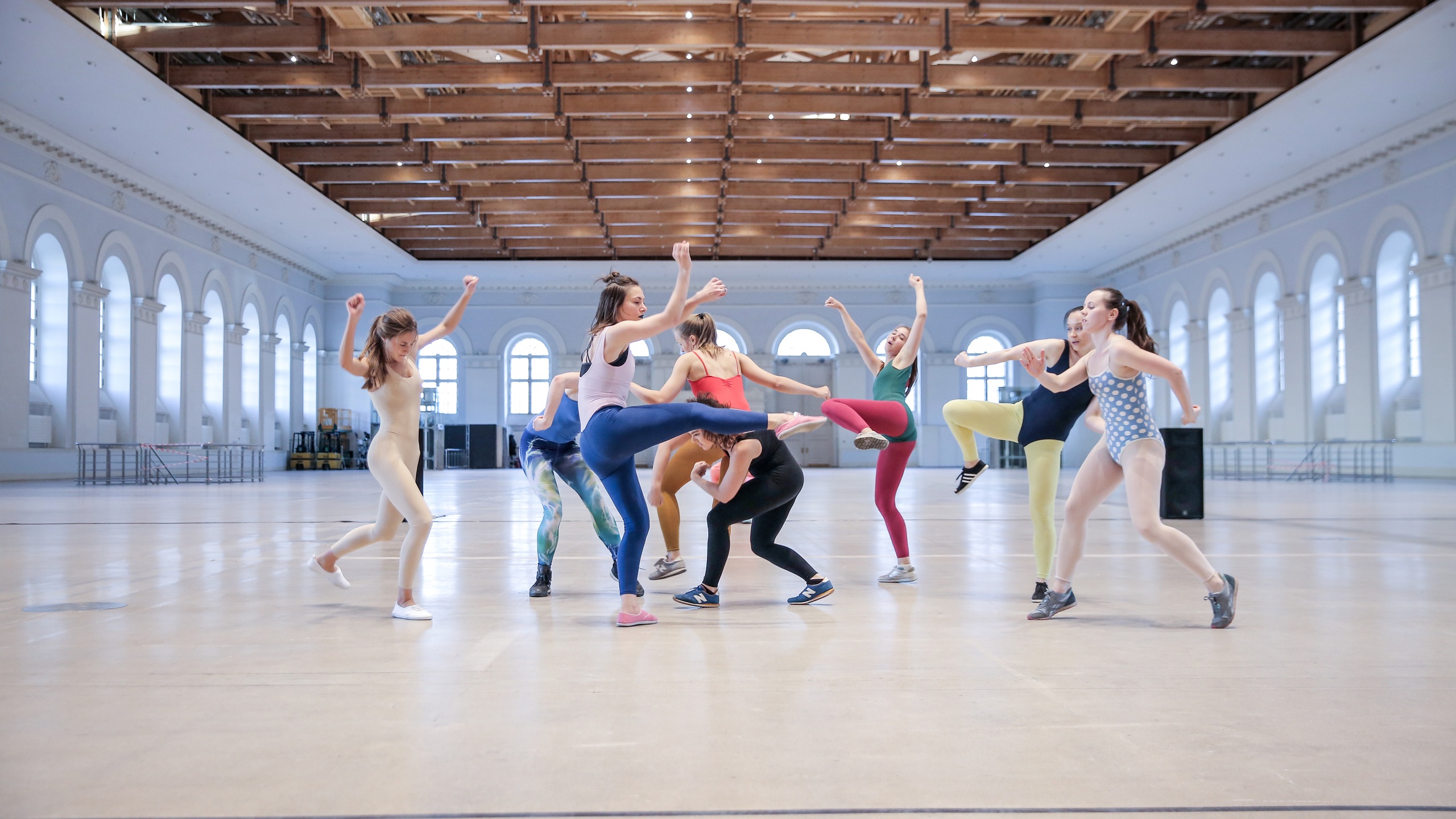 Boris Charmatz, Roman Photo, 2017SOTA Festival, Manege Central Exhibition Hall, MoscowPhoto: Svetlana Selezneva