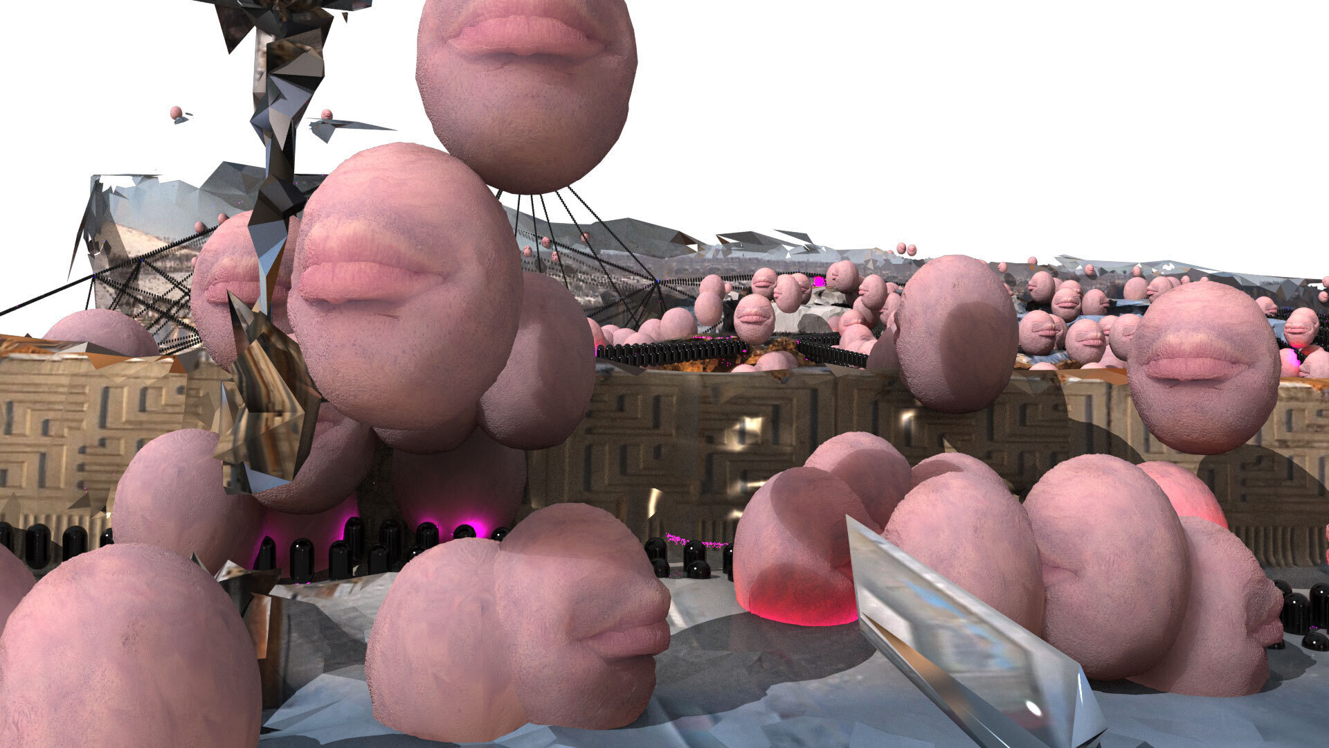 Михаил Максимов. Флаталити. 2020Многоканальное видеоПредоставлено художником