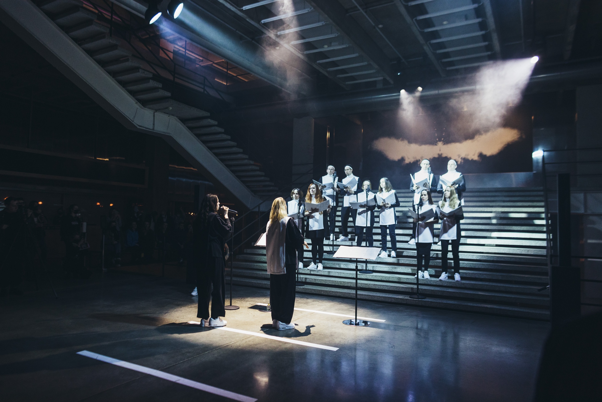 Перформанс Genda Fluid &ldquo;The Lockdown S-song&rdquo;Фото: Марк Боярский&copy;Музей современного искусства &laquo;Гараж&raquo;