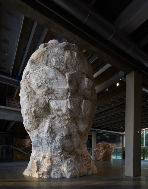 Natalia Turnova.&nbsp;The Egg and the Rock, installation view, Garage Museum of Contemporary Art, Moscow, 2021 Photo: Boris Bendikov &copy; Garage Museum of Contemporary Art