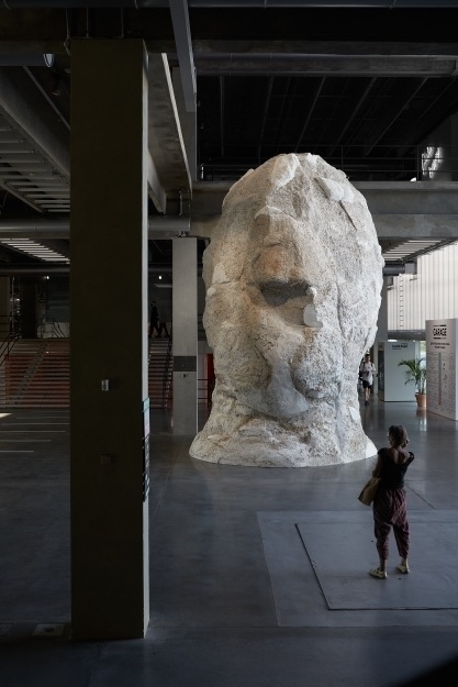 Natalia Turnova.&nbsp;The Egg and the Rock, installation view, Garage Museum of Contemporary Art, Moscow, 2021 Photo: Boris Bendikov &copy; Garage Museum of Contemporary Art