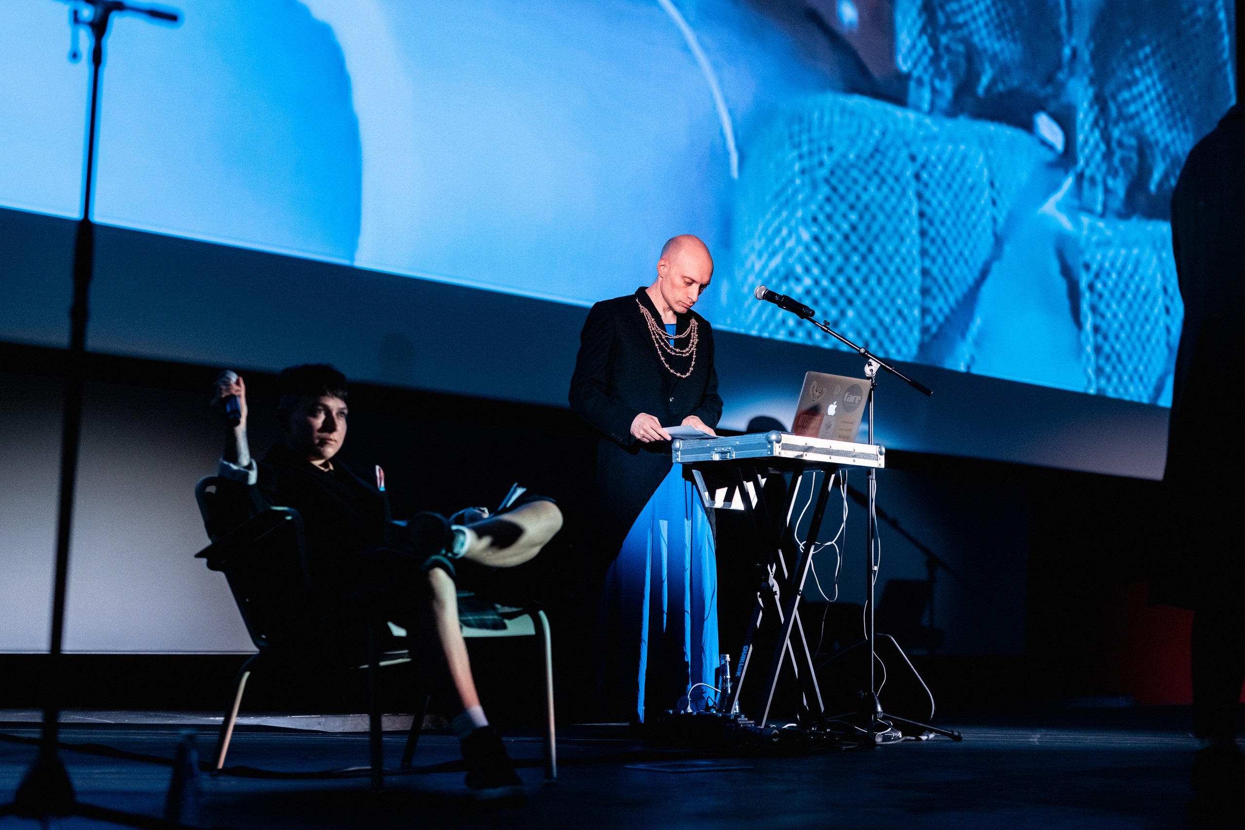 Концерт кооператива «Техно-Поэзия»Фото: Антон Доников©Музей современного искусства «Гараж»