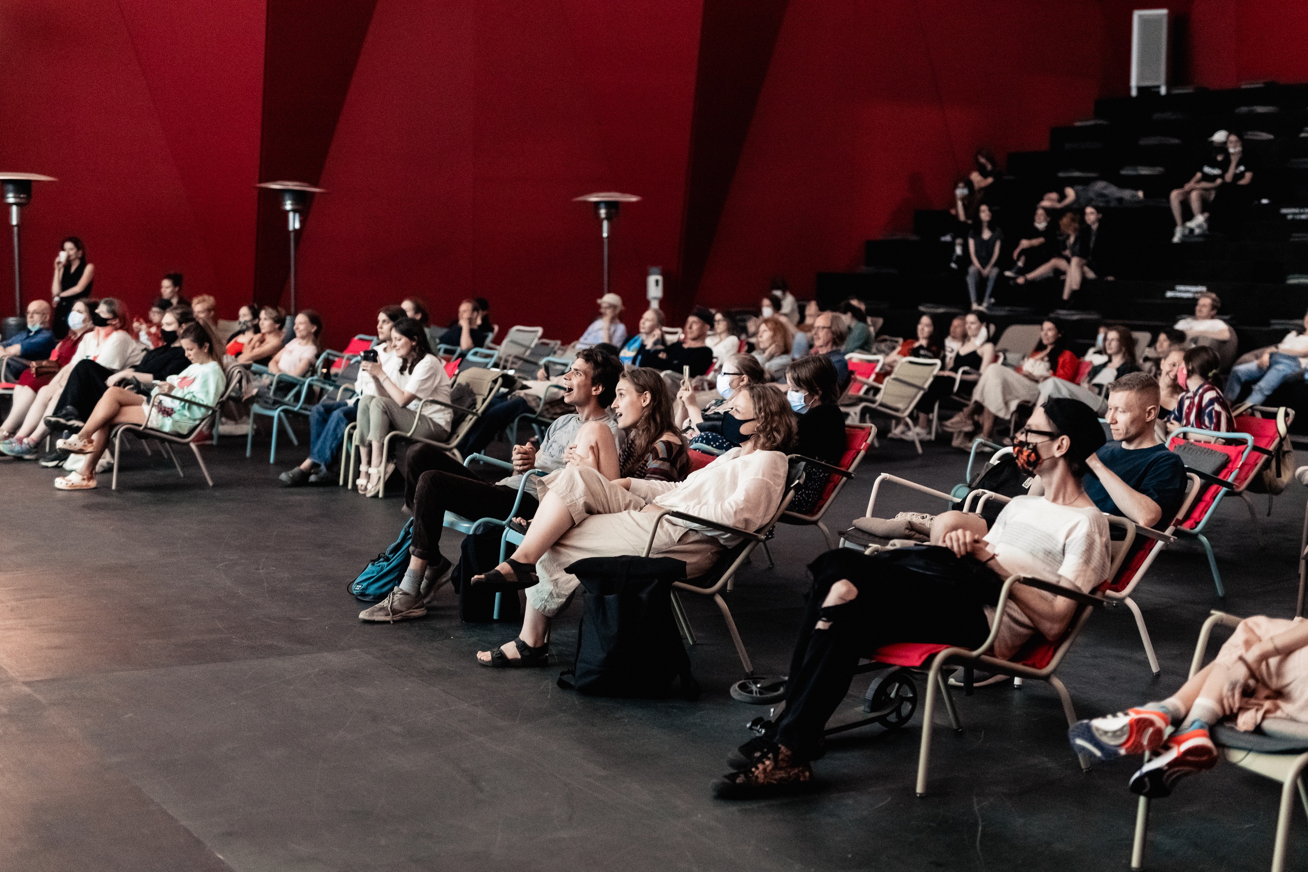 Концерт кооператива «Техно-Поэзия»Фото: Антон Доников©Музей современного искусства «Гараж»