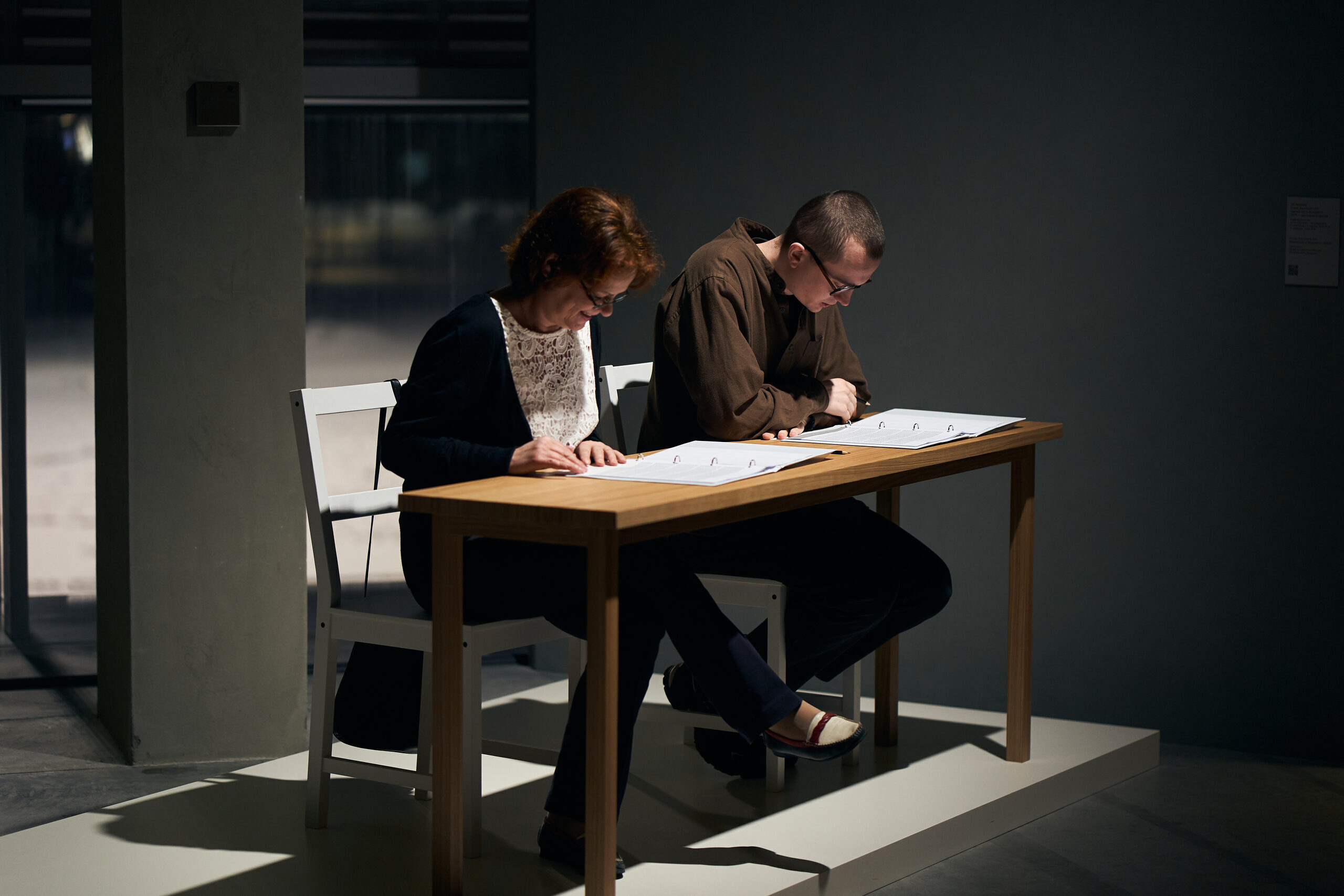 Перформанс-читка «Один миллион лет (прошлое и будущее)»Фото: Егор Слизяк©Музей современного искусства «Гараж»