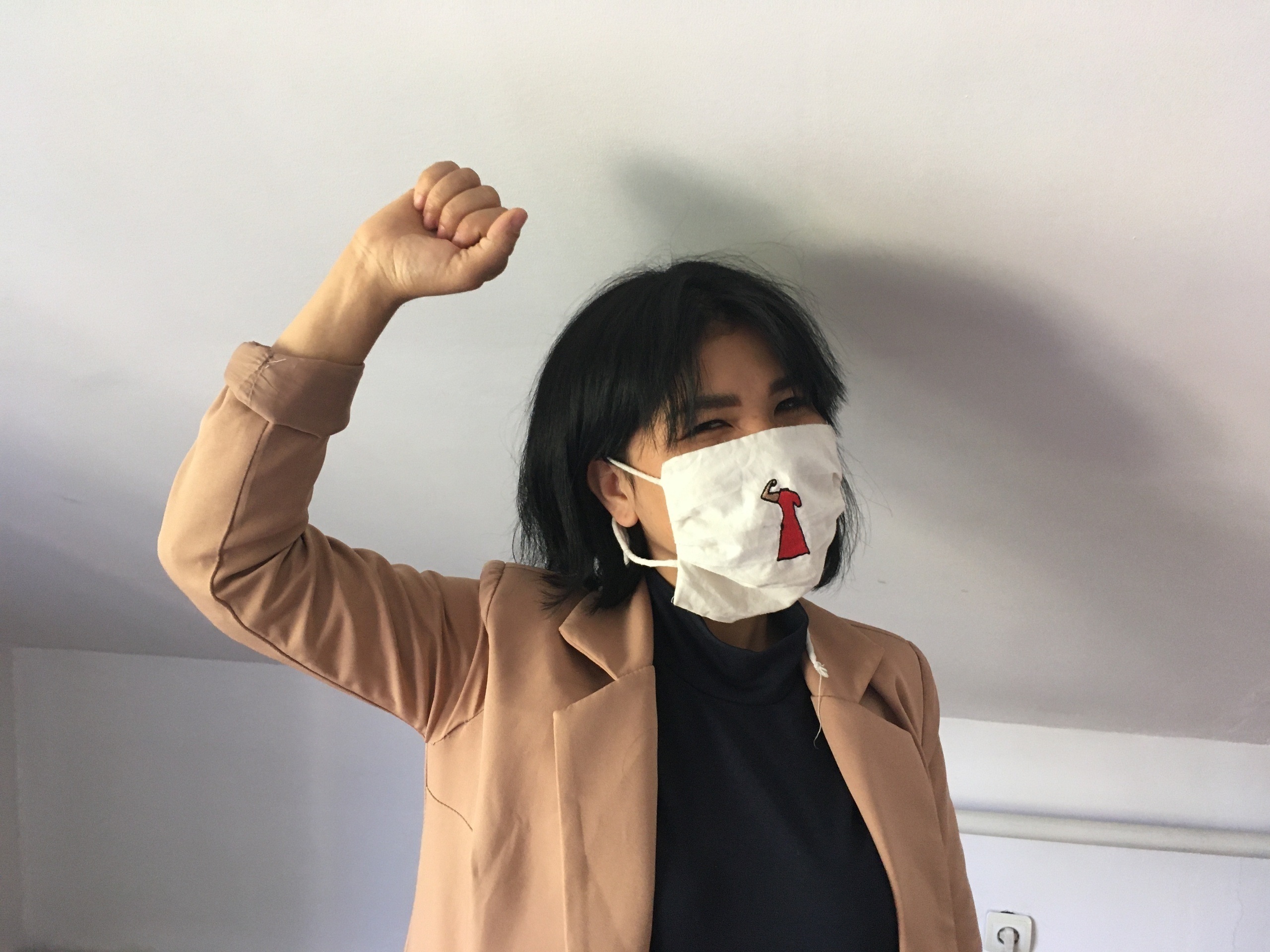 Самира, участница Конгресса Красного Платья. Бишкек. 2021 Фото: Глюкля (Наталья Першина-Якиманская)