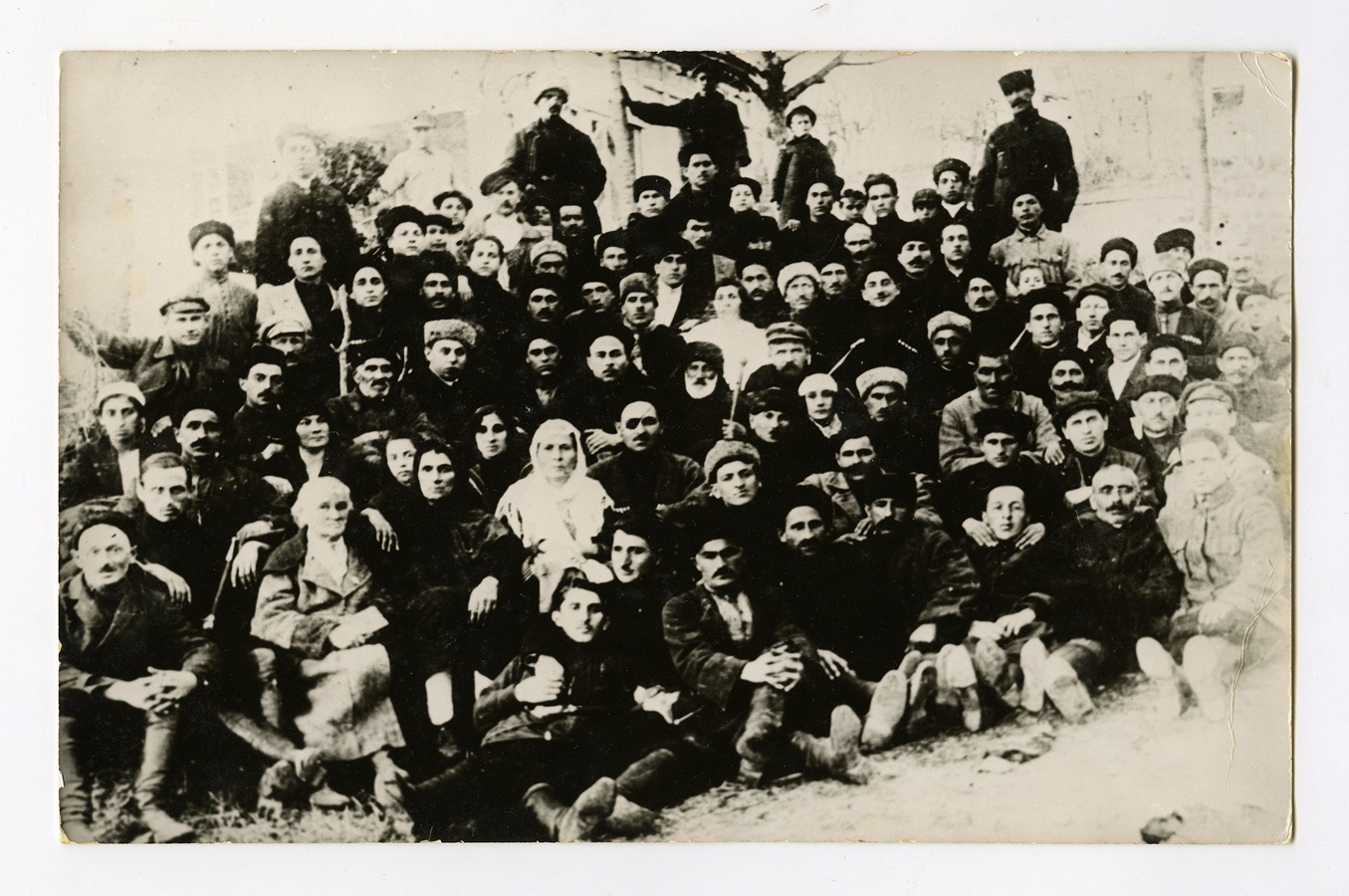 Unknown photographer, Delegates of the 3rd Congress of Soviets of Shapsug Region, March 1927. Murdin Teshev Archive