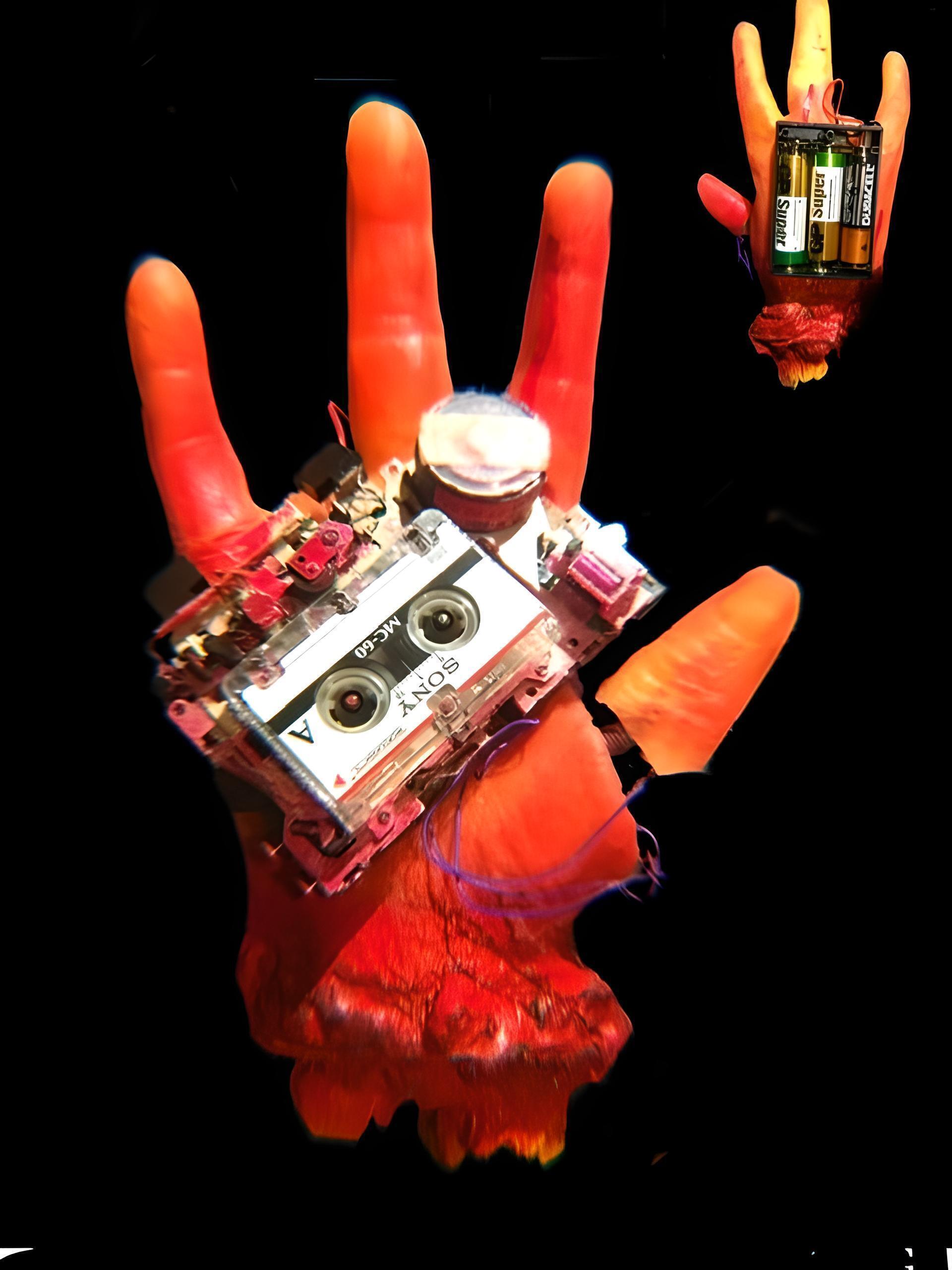 Максим Анпилогов. Красный ящик. 2022. Сircuit bending. Предоставлено художником 