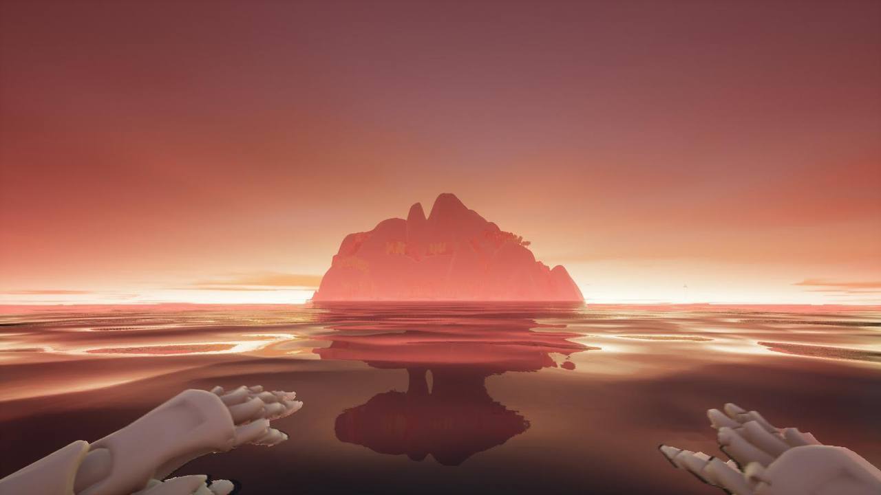 Василий Кононов-Гредин. Endless swimming. 2022. Видеоигра. Предоставлено художником