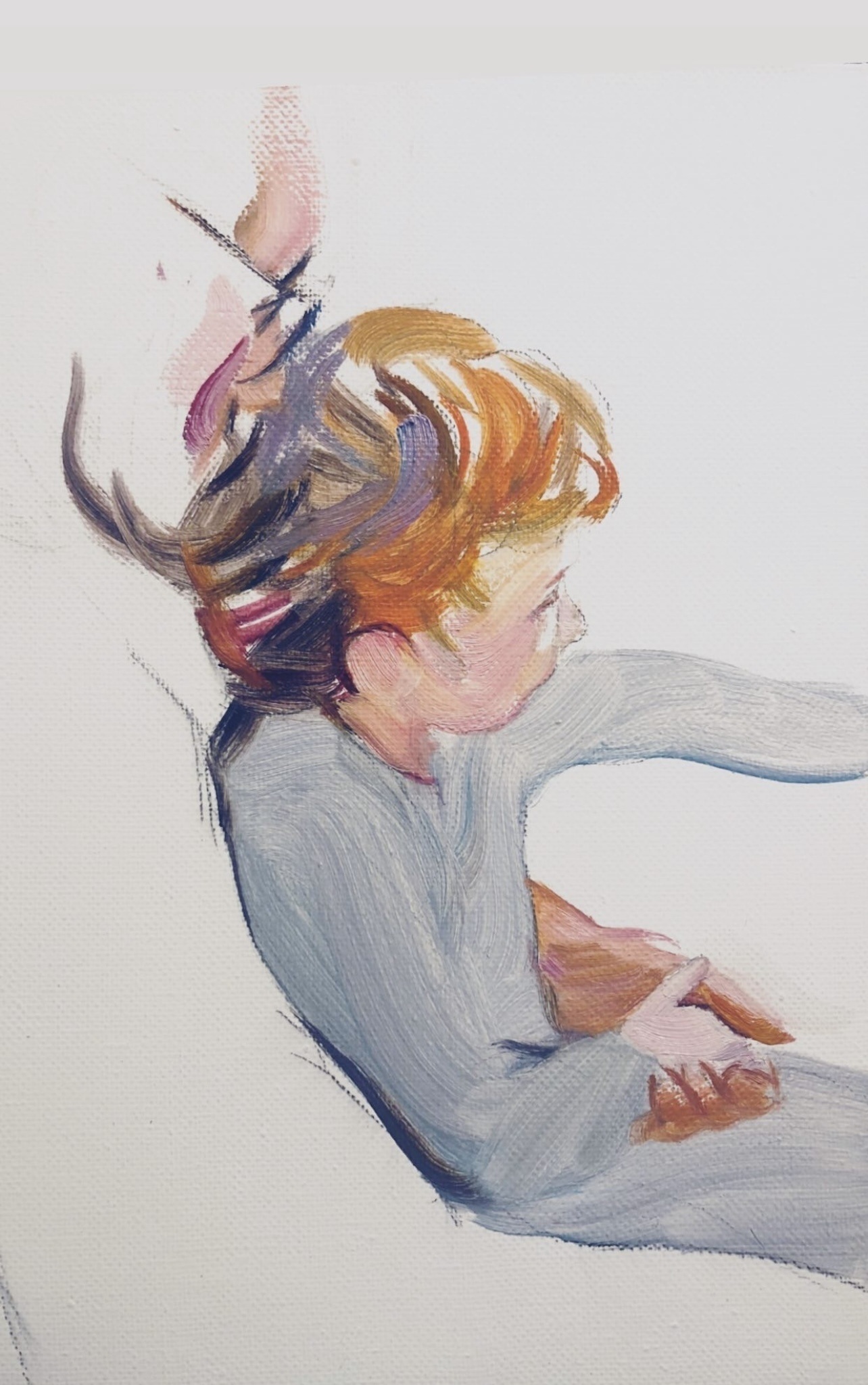 Ирина Аугульяро. Опора. 2021Холст, маслоПредоставлено художницей