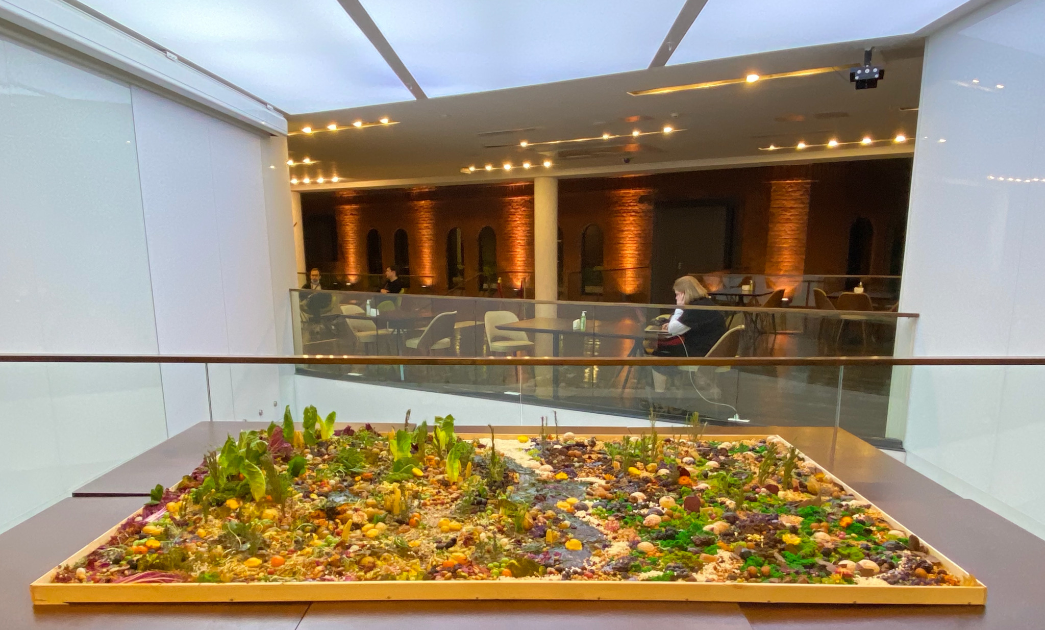 Юля Левин. Съедобный лес. 2021. Перформанс. Предоставлено художницей