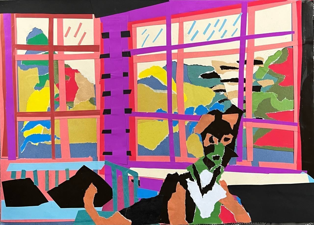 Ирина Корина. Аппликации с натуры 2023. Предоставлено художником