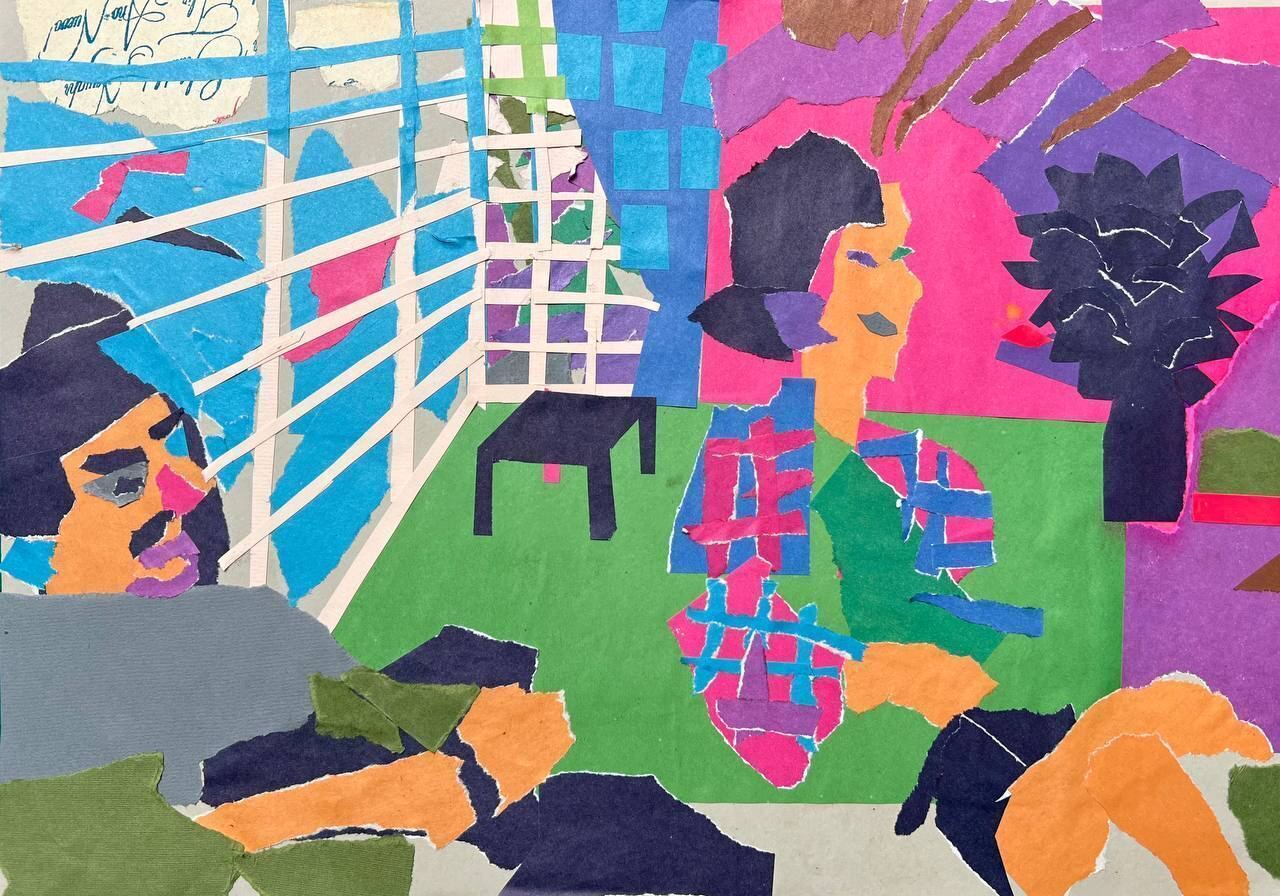 Ирина Корина. Аппликации с натуры 2023. Предоставлено художником