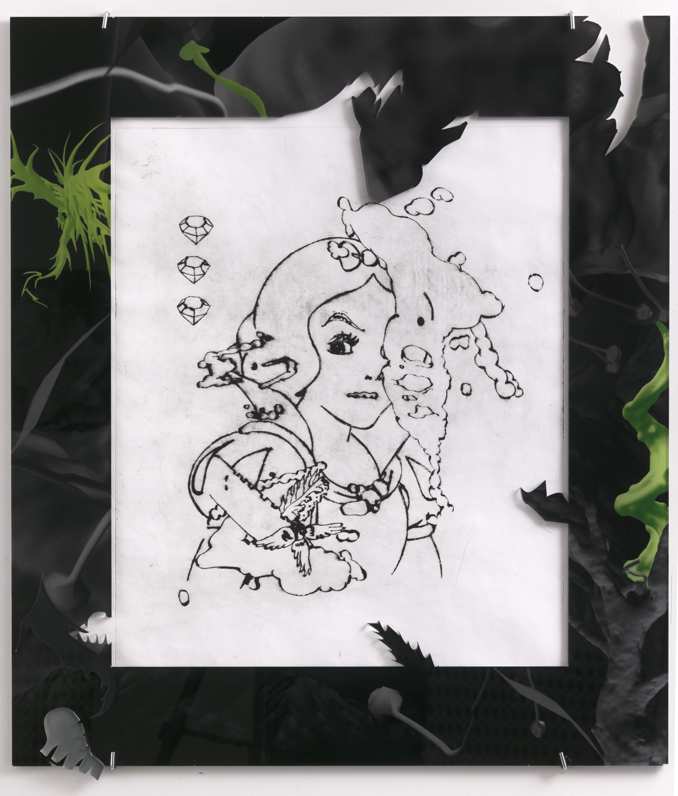 Саша Пучкова. Poison lips. 2023. Предоставлено SISTEMA GALLERY, Москва