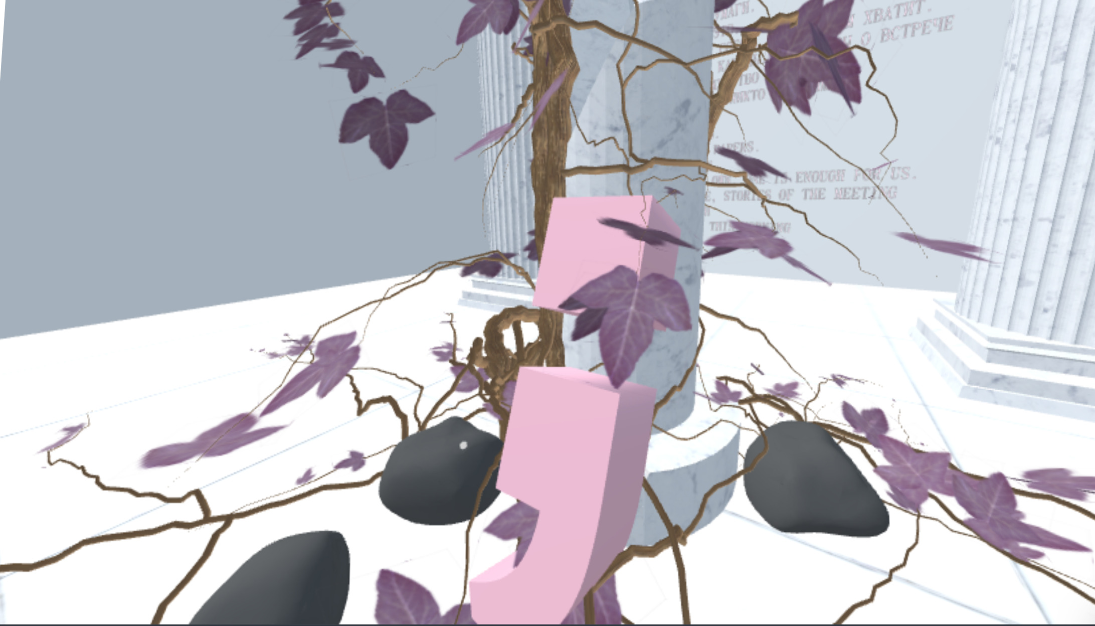 Саша Пучкова. There is&nbsp;still a&nbsp;place for. 2021. Мир в&nbsp;метавселенной. Предоставлено художницей