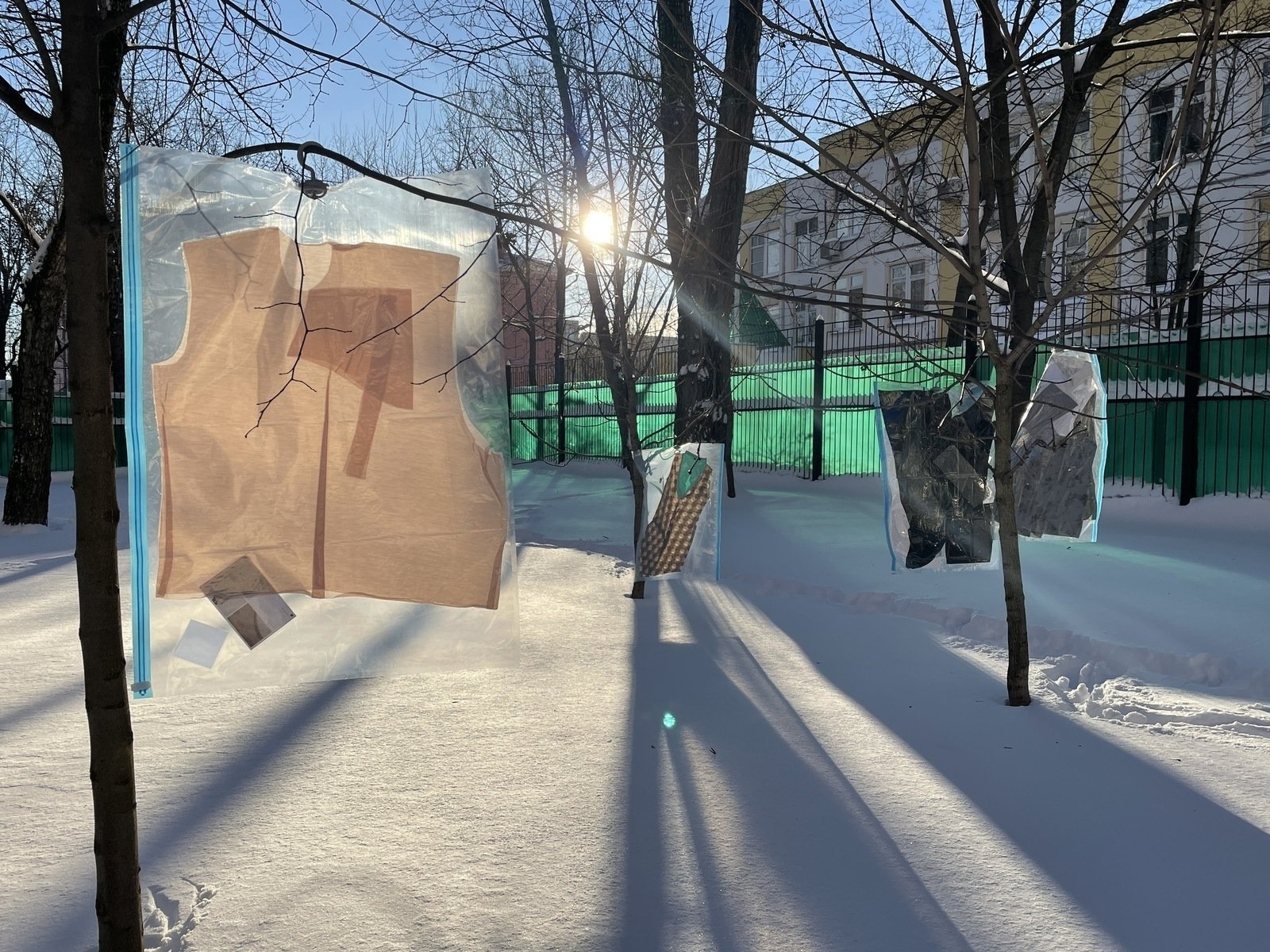 Паника Деревья. Возлюбленные материи. 2022. Серия объектов. Предоставлено художником