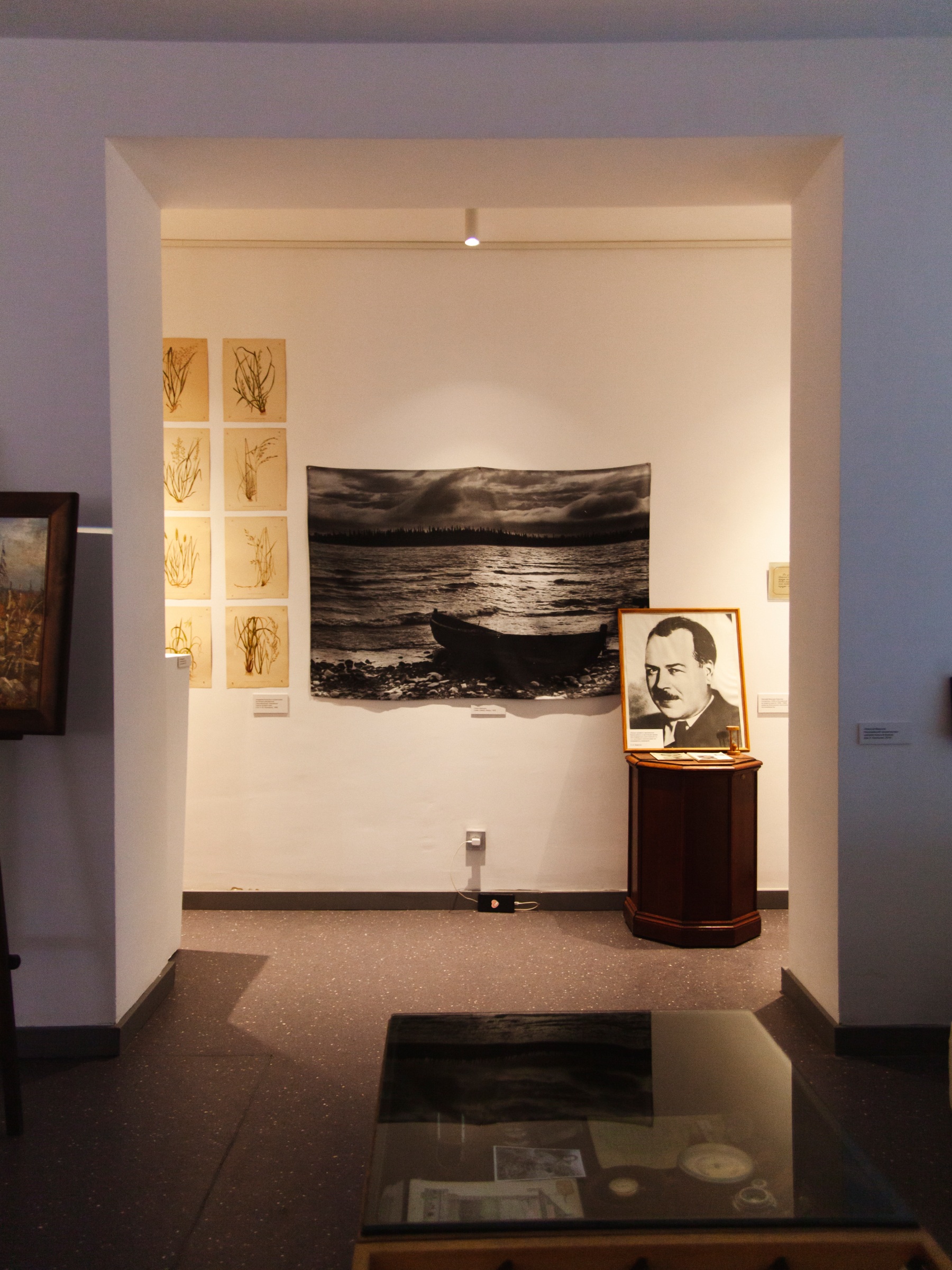 Вид экспозиции выставки-исследования куратора Кати Исаевой &laquo;Столетие северного земледелия&raquo;.&nbsp;ЦСИ &laquo;СИЯНИЕ&raquo;, Апатиты. 2023Предоставлено художником