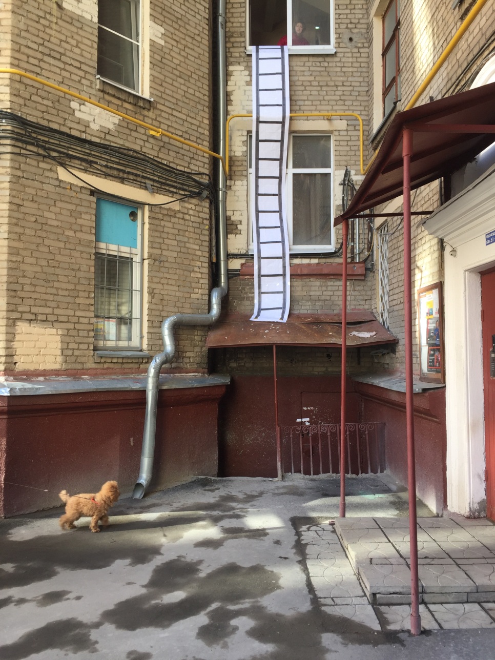 БЕЗ.НАЗ. Лестница. 2021. Инсталляция