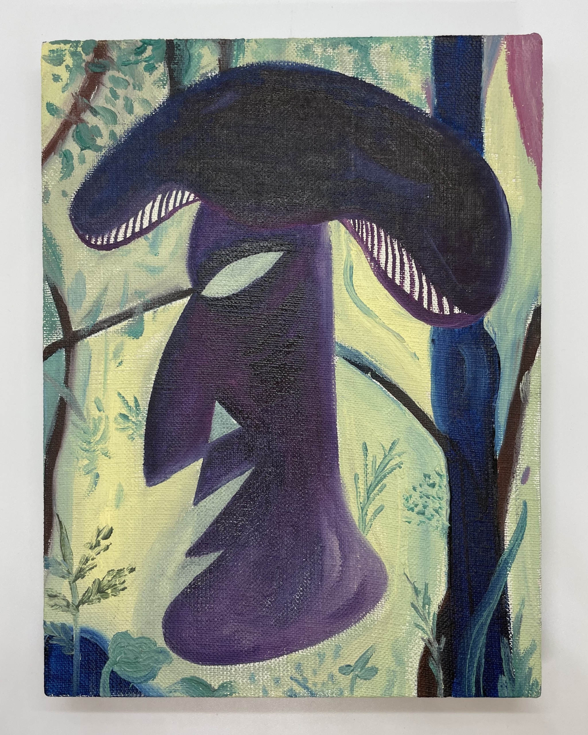 Konstantin Stavrov, Remembering the Forest, 2021, oil on&nbsp;canvasCourtesy of&nbsp;the artist