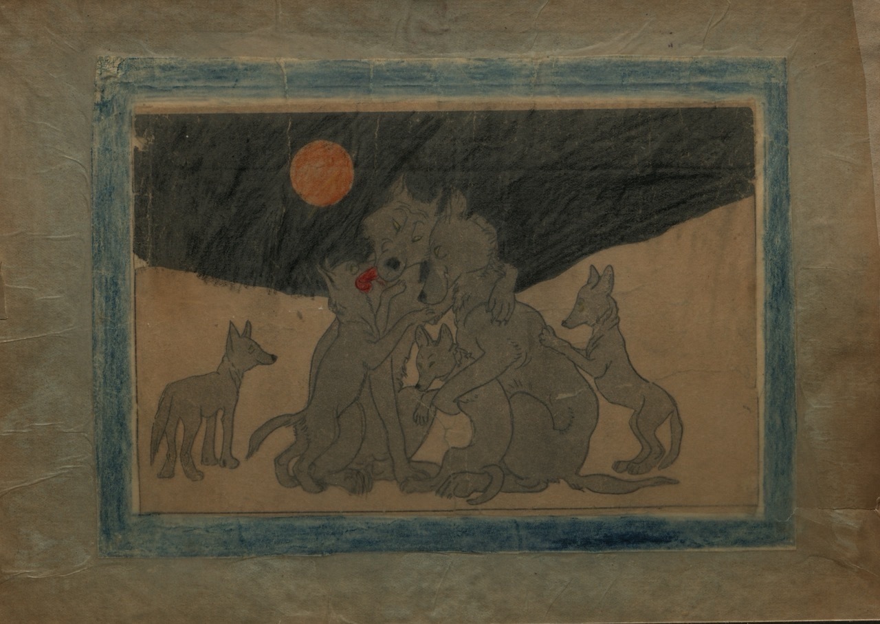 Ольга Кваша (Калинцева). Без названия (Семейный герб). 1960-е. Предоставлено Надеждой Таршис