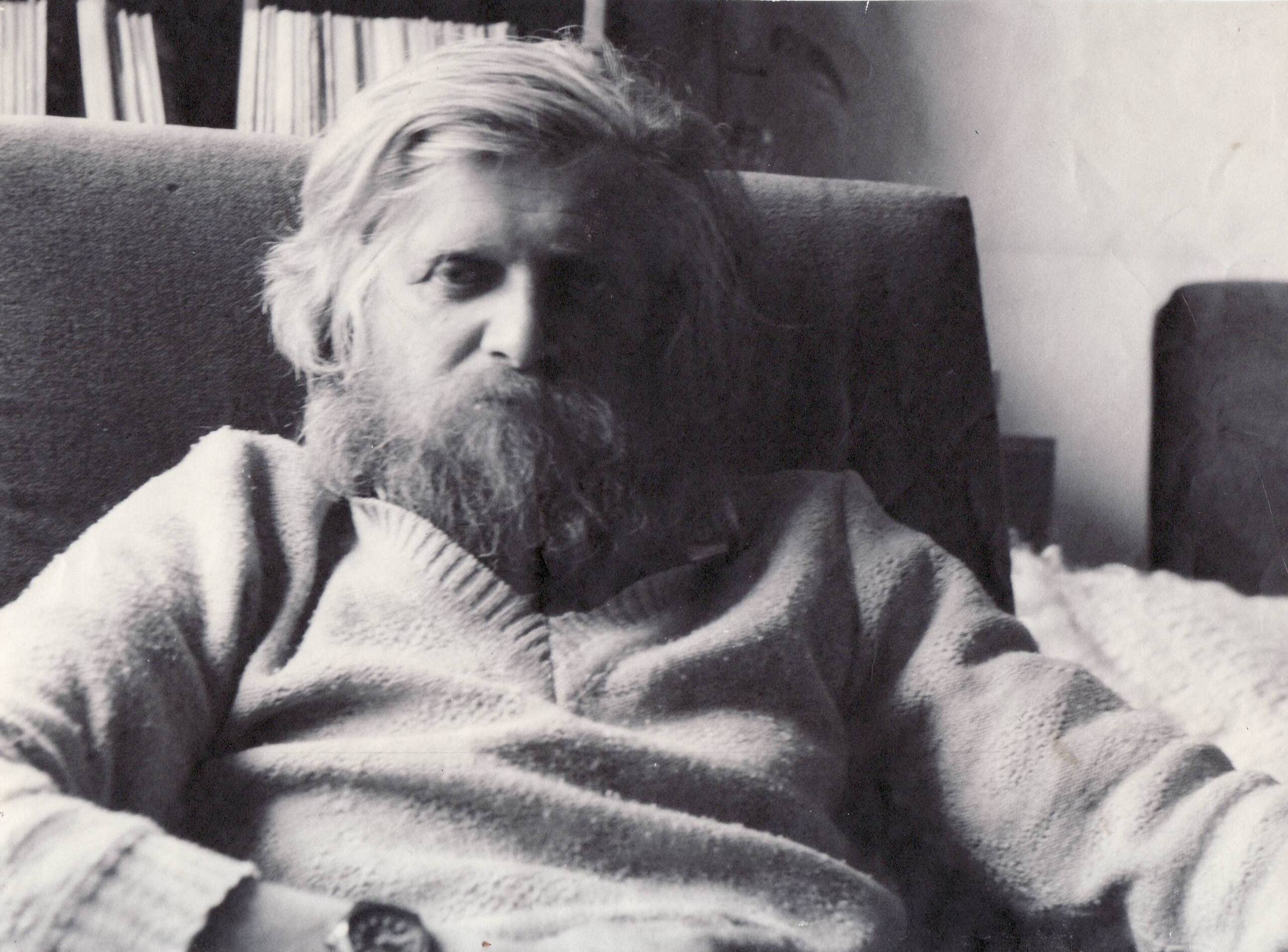 Автопортрет А. Ника. Прага. Конец 1980-х &mdash; начало 1990-х. Предоставлено Петром Казарновским