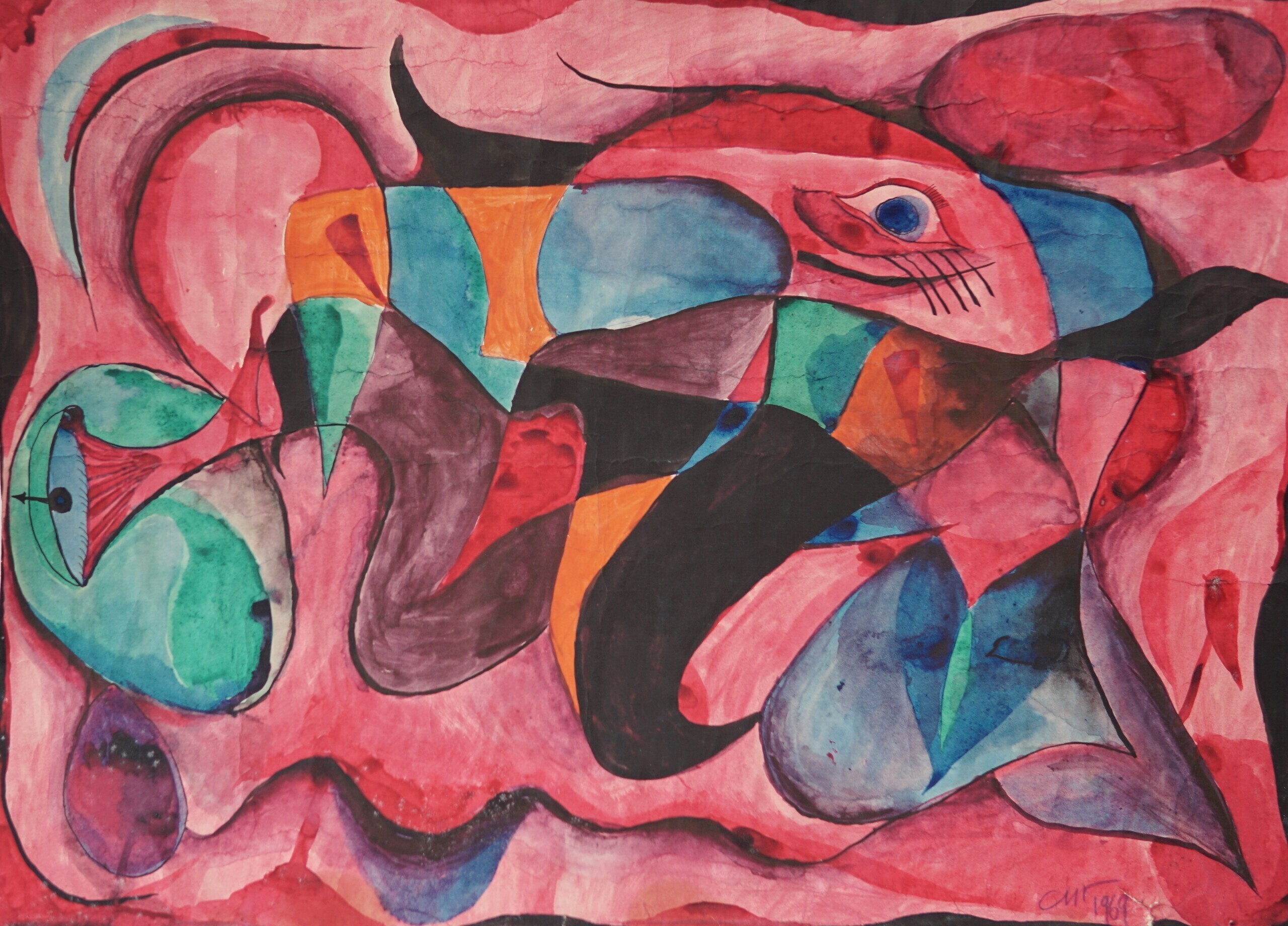 Сергей Сигов. Без названия. 1969. Частное собрание, Великобритания