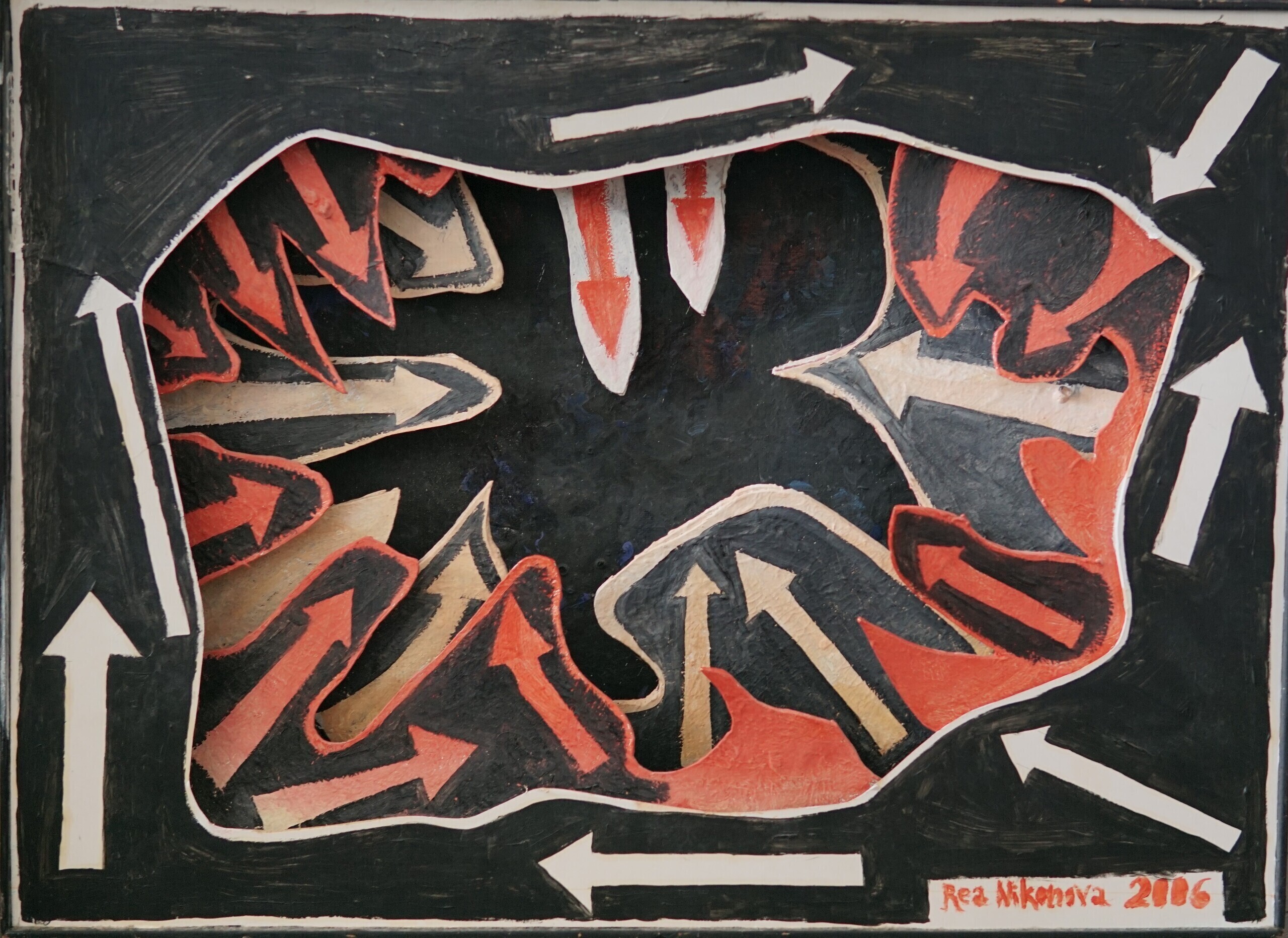 Ры Никонова. Векторная композиция. 2006. Частное собрание, Великобритания