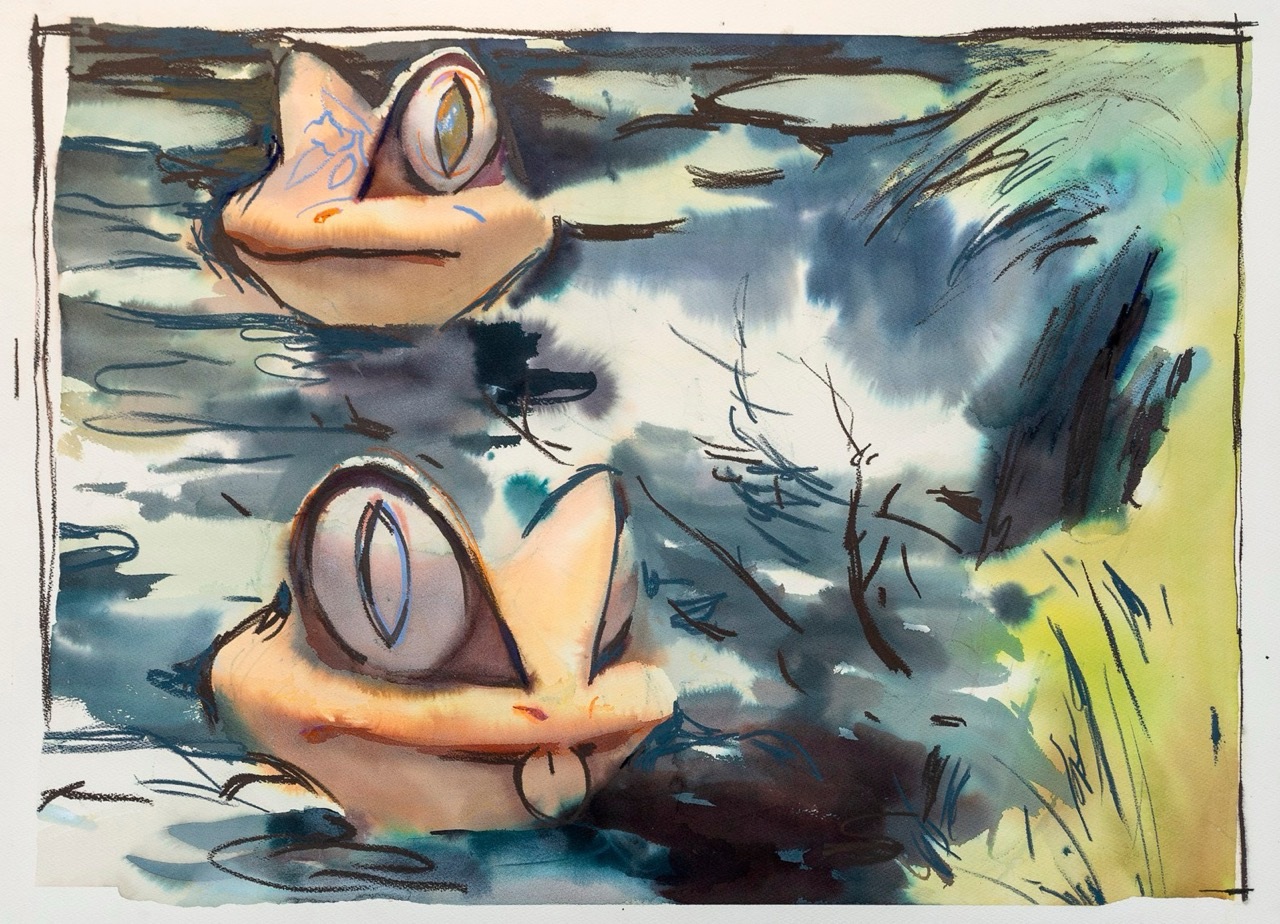 Алина Кугуш. Случай на болоте. Из проекта «Бунт вещей». 2025.Фото: Алексей Боголепов для «Пространства А»