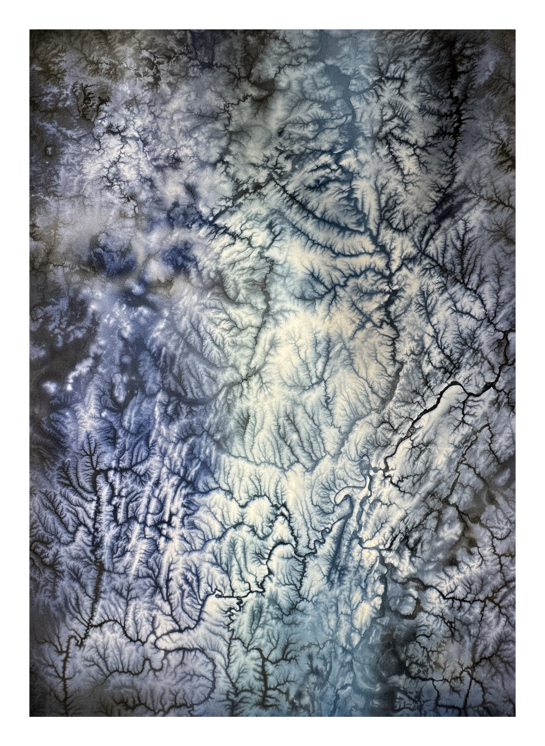 Елена Аносова. Бассейн № 1. 2025. Фото: Нина Минченок. Предоставлено Еленой Аносовой