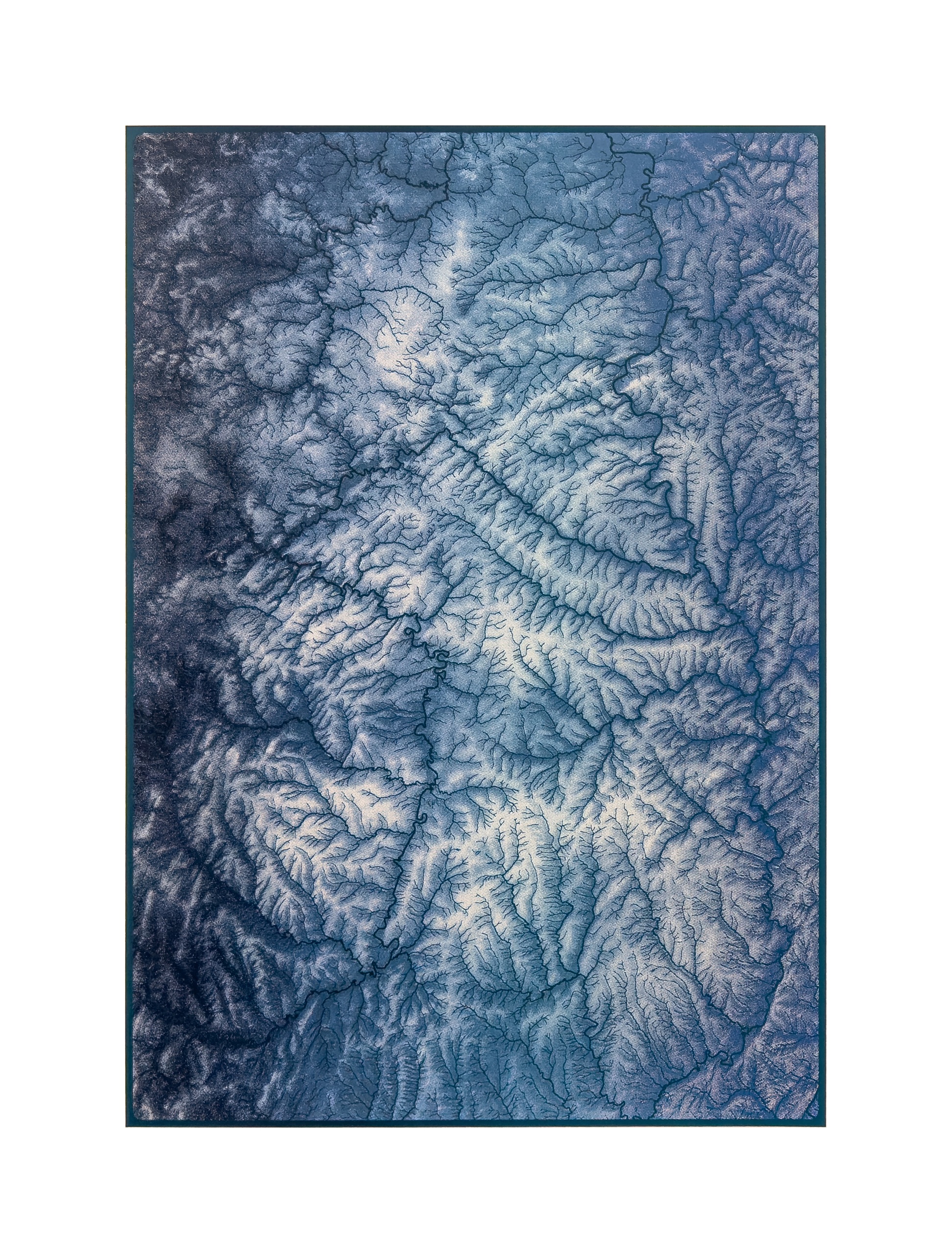 Елена Аносова. Бассейн № 2. 2025. Фото: Нина Минченок. Предоставлено Еленой Аносовой