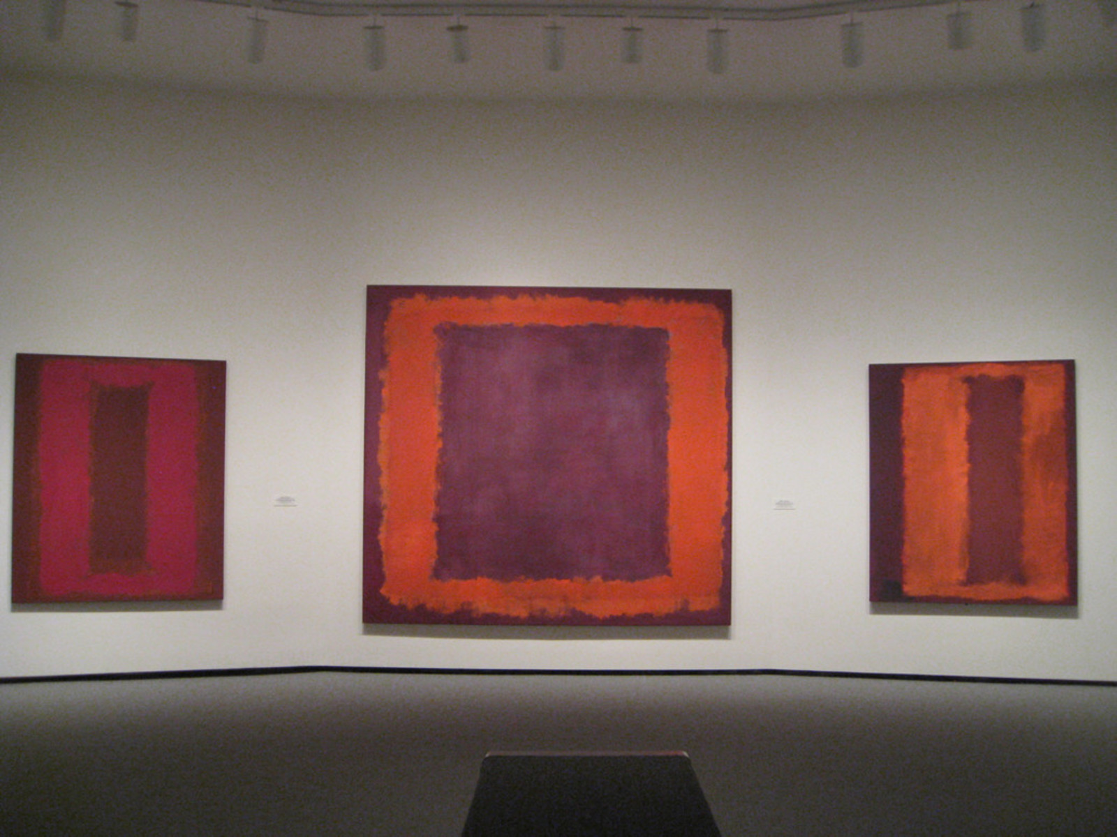 Mark Rothko, Untitled (Seagram Mural). 1959. Oil and mixed media on canvas. 265.4 x 288.3 cm. The National Gallery of Art, Washington. Gift of The Mark Rothko Foundation