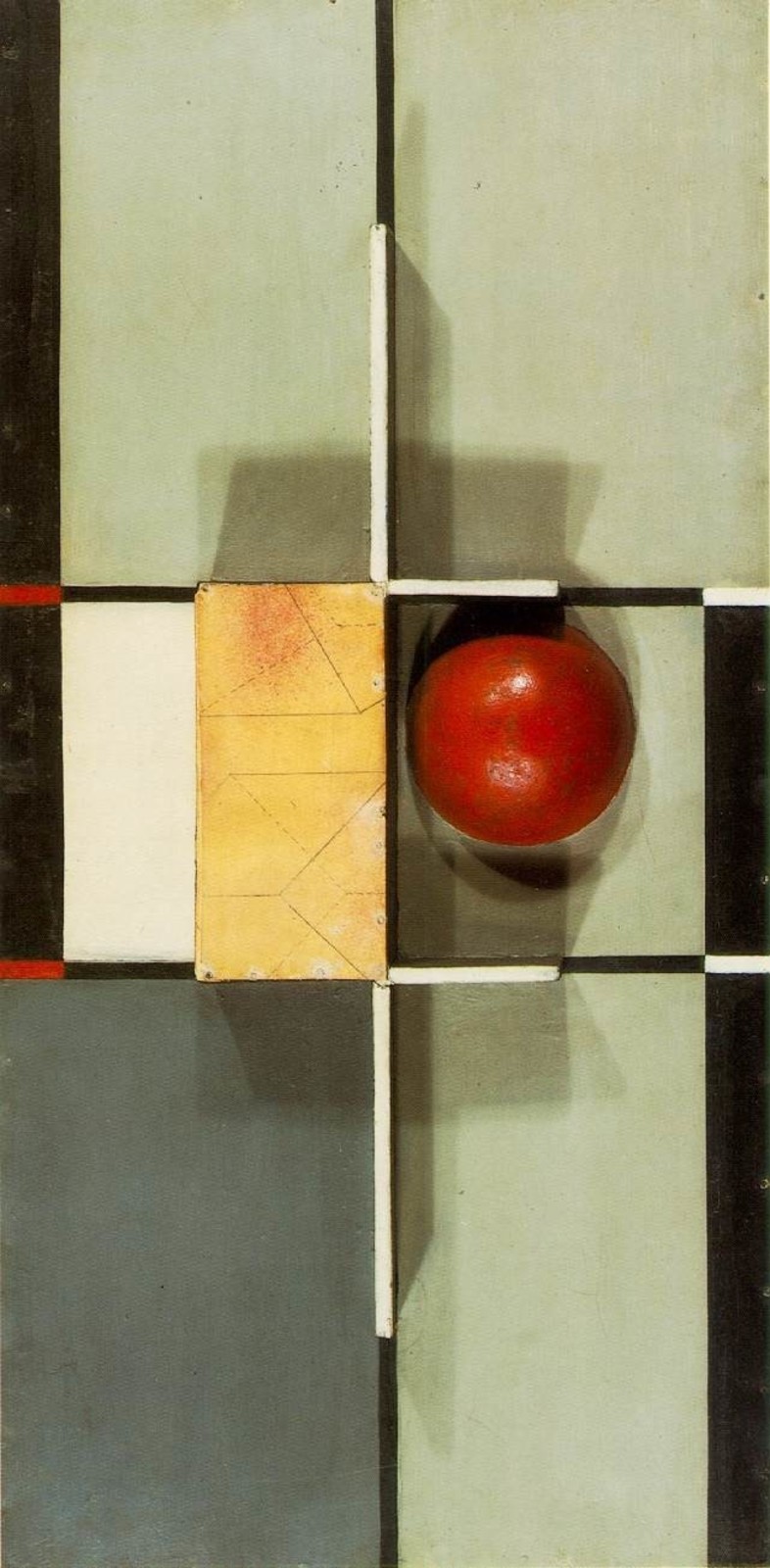 Kurt Schwitters. Relief with Cross and Sphere. 1924. Painted relief. 69 x 34.2 cm. Marlborough Fine Art (London, United Kingdom).