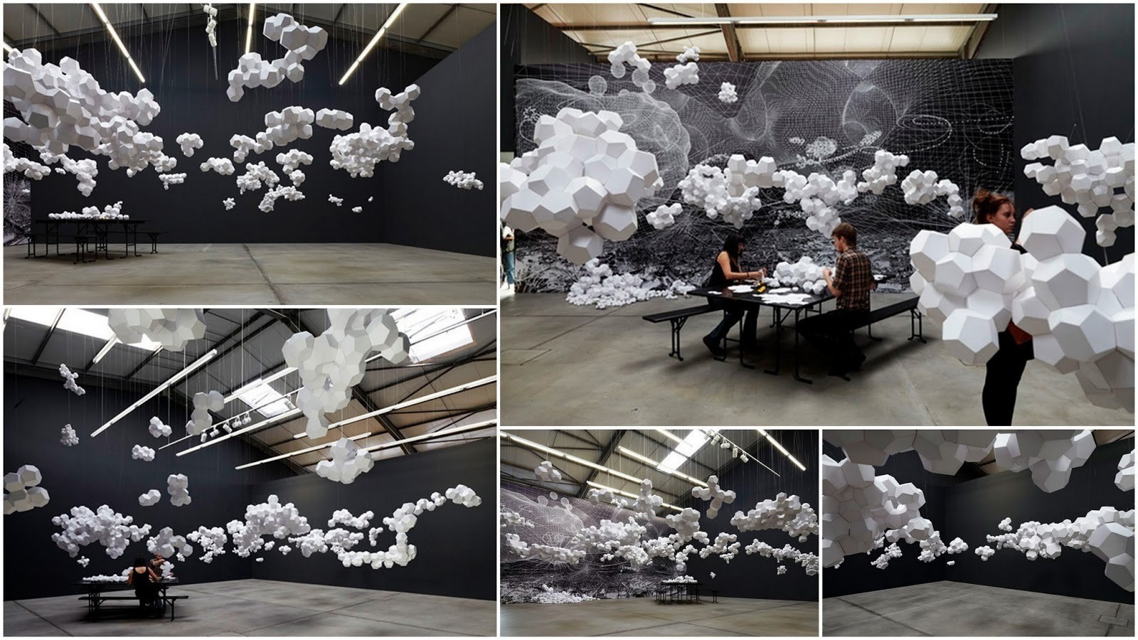 Tomas Saraceno, Cloudy House, 2009, Andersens Contemporary, Berlin, Germany