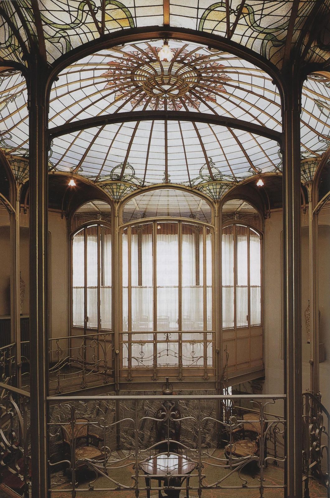 Victor Horta. H&ocirc;tel van Eetvelde interior, Brussels. 1895-1897. &copy; Bastin &amp; Edward