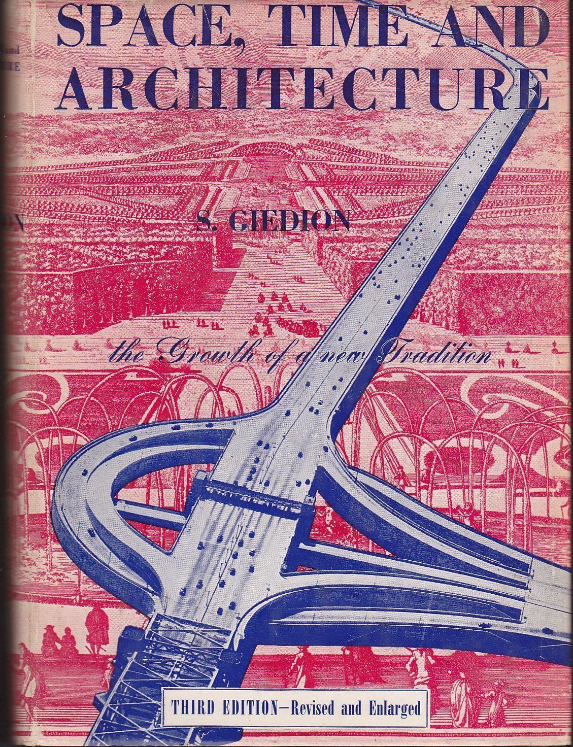 Обложка книги Зигфрида Гидеона &laquo;Пространство, время, архитектура&raquo;, 1941