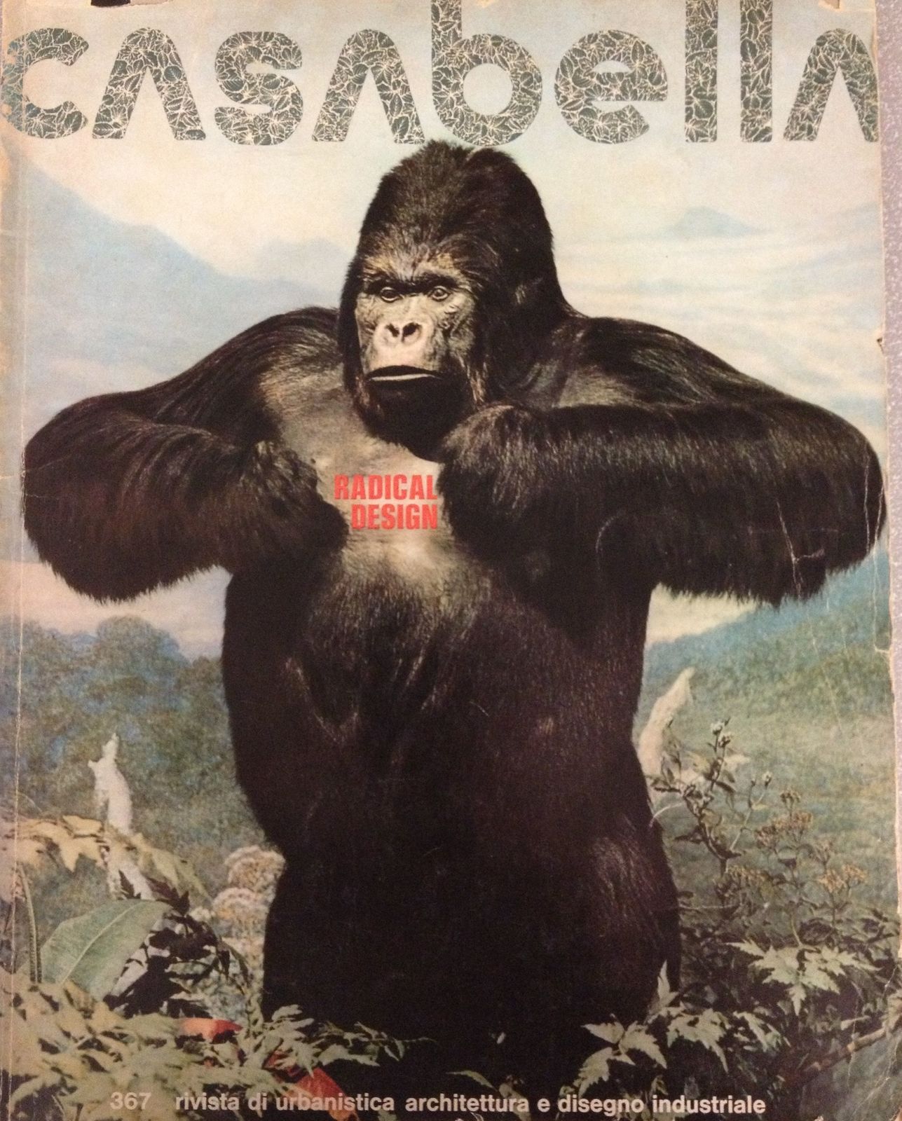 Cover of Casabella, October 1972