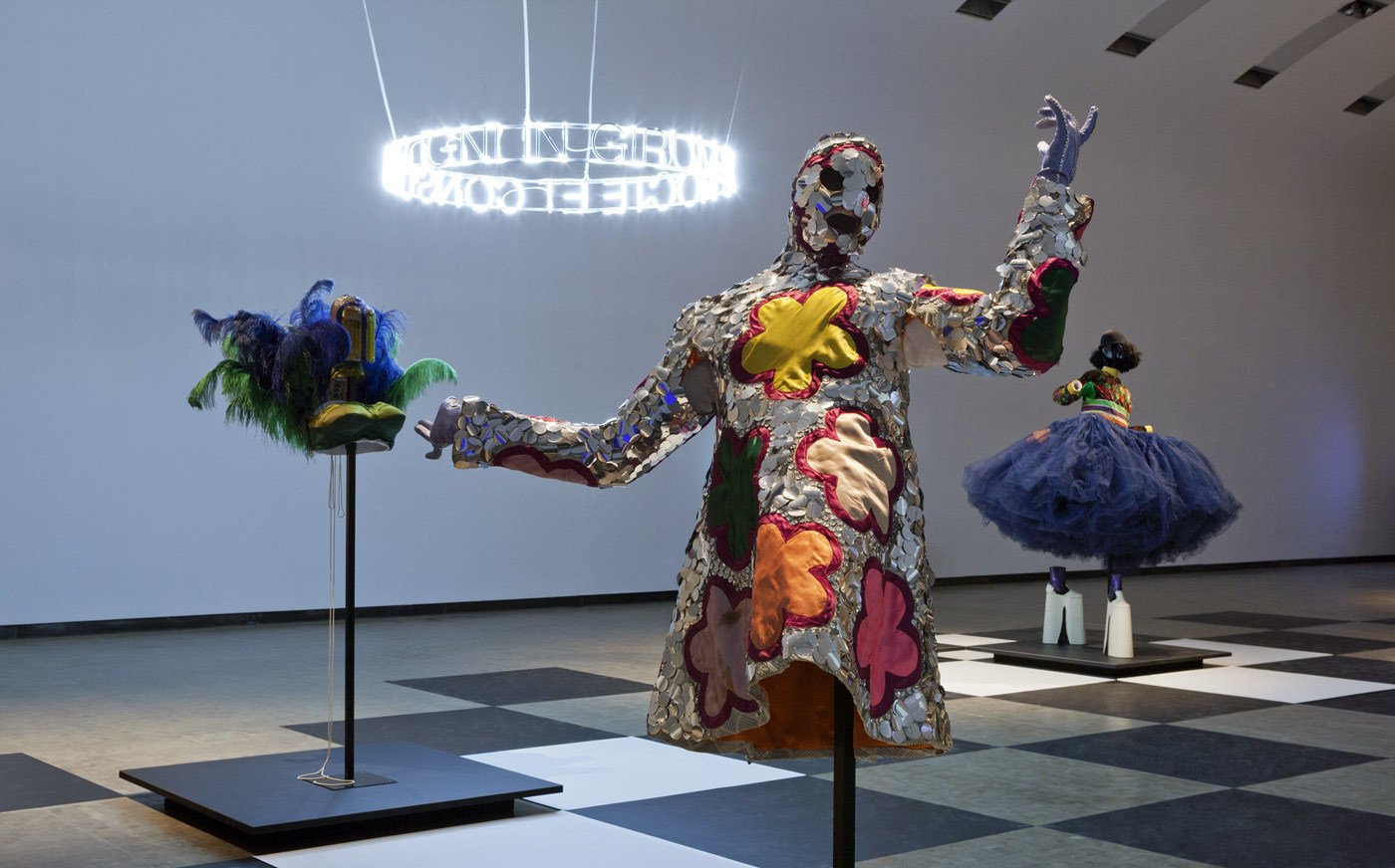 Exhibition Xtravaganza, Staging Leigh Bowery, Kunsthalle Wien, 2013Bowery&rsquo;s costumes. Photograph