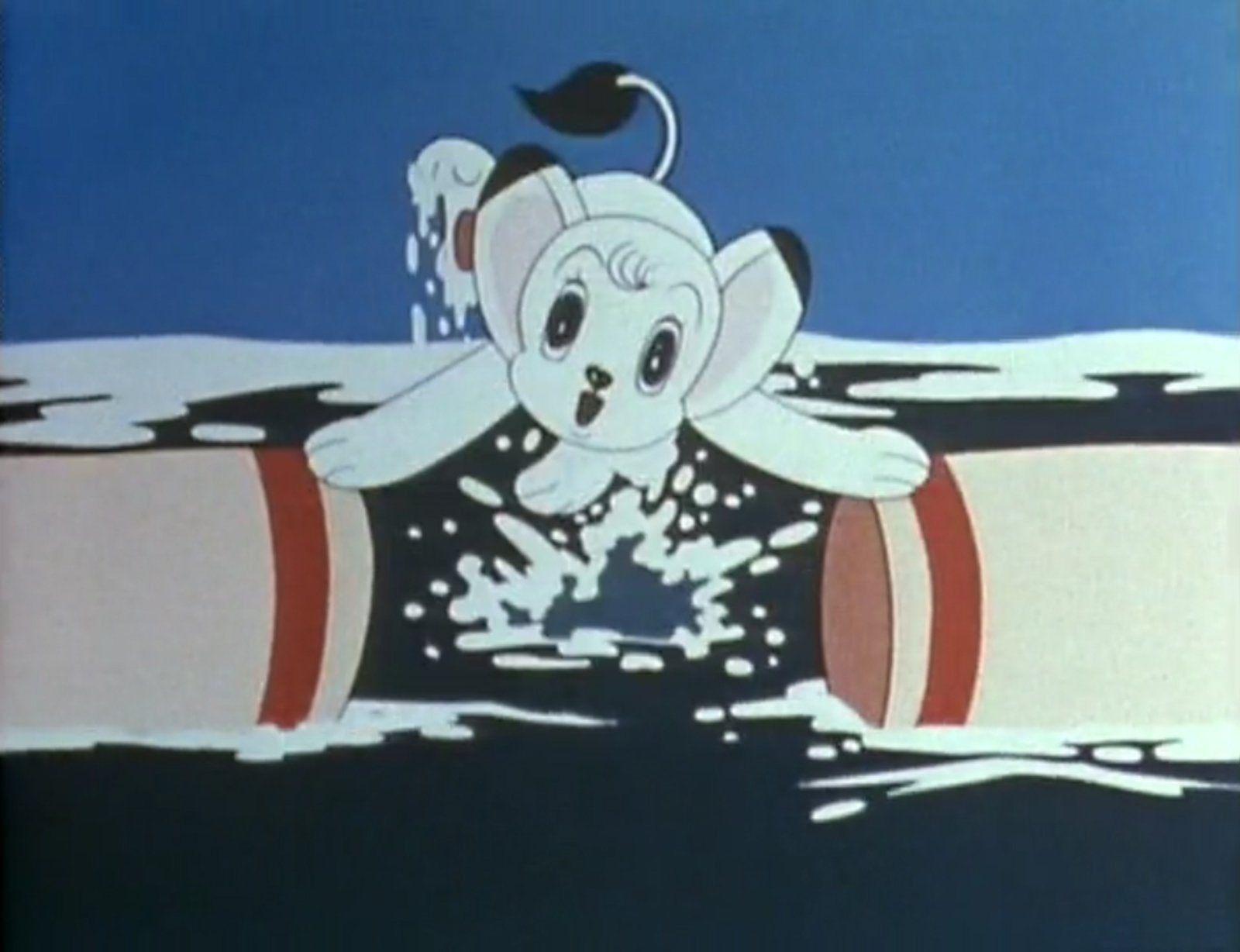 &laquo;Кимба, белый лев (Император джунглей)&raquo;Режиссер Эйити Ямамото. Япония, 1966. 75 мин.&copy; Tezuka Productions, Mushi Productions