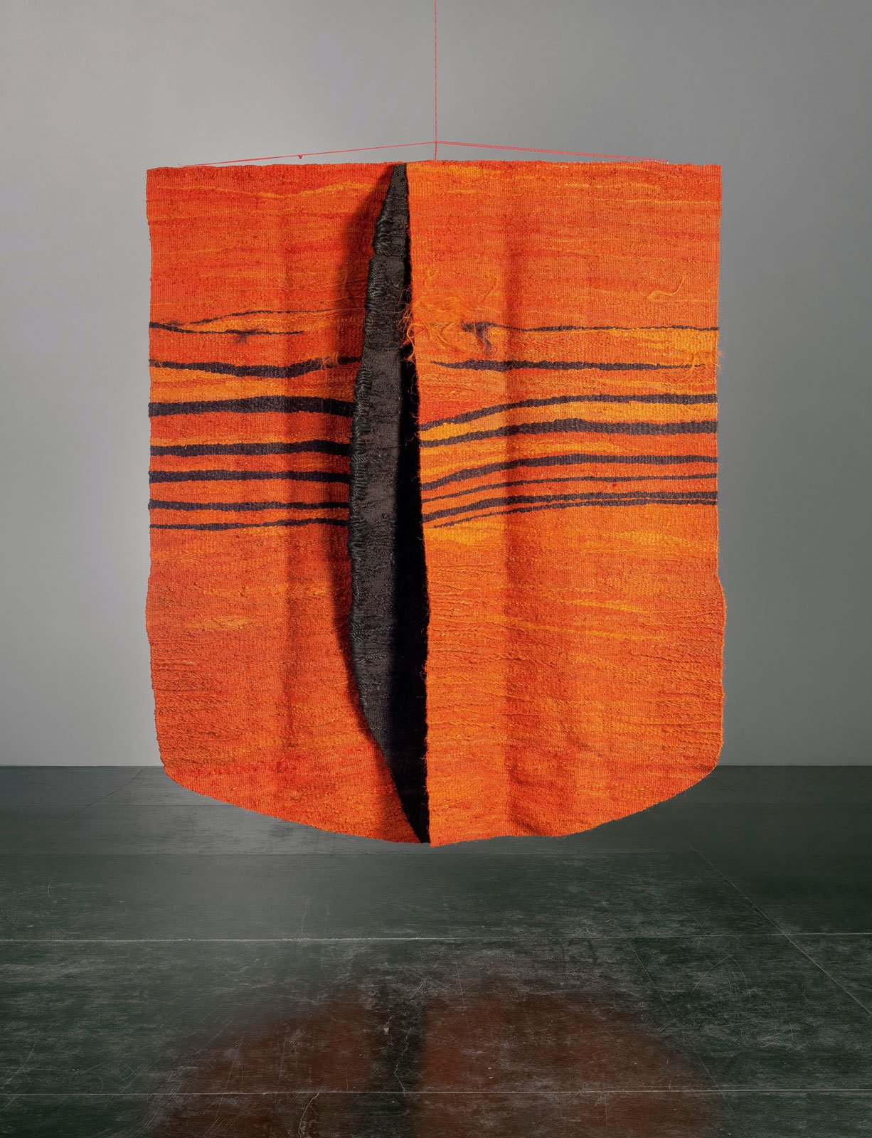 Magdalena Abakanowicz. Queen, Orange with Black, 1970&ndash;1980&copy; Starmach Gallery