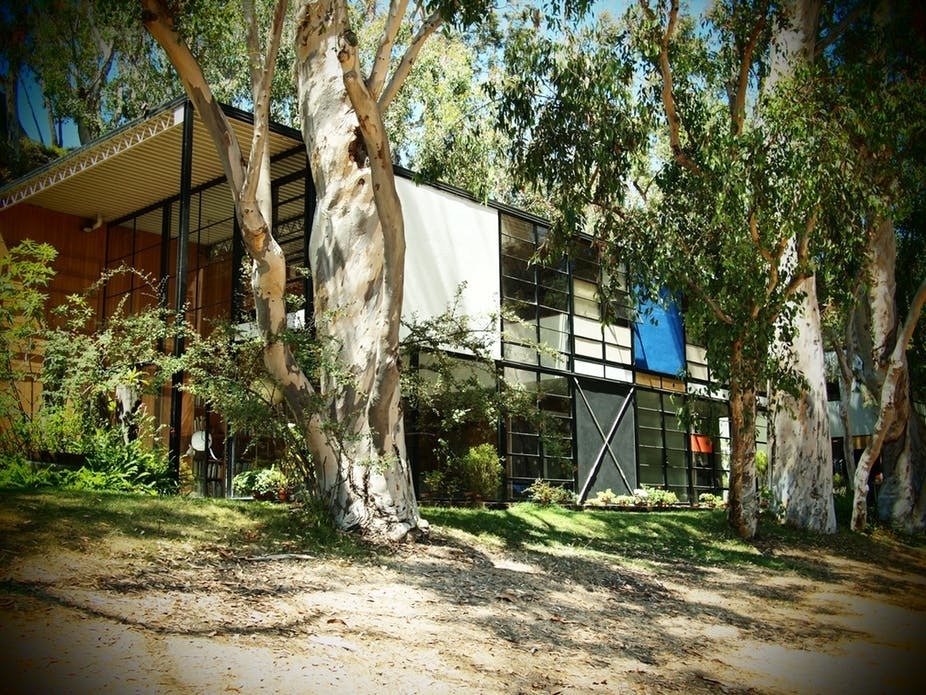 Charles and Ray Eames. Case Study House No.8 in Pacific Palisades, USA. 1949. Photo: Lauren Manning