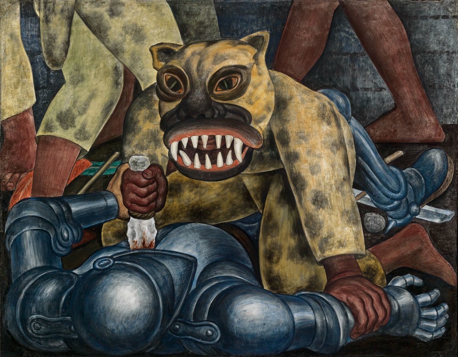Diego Rivera.&nbsp;Indian Warrior. 1931. Smith College Museum of Art