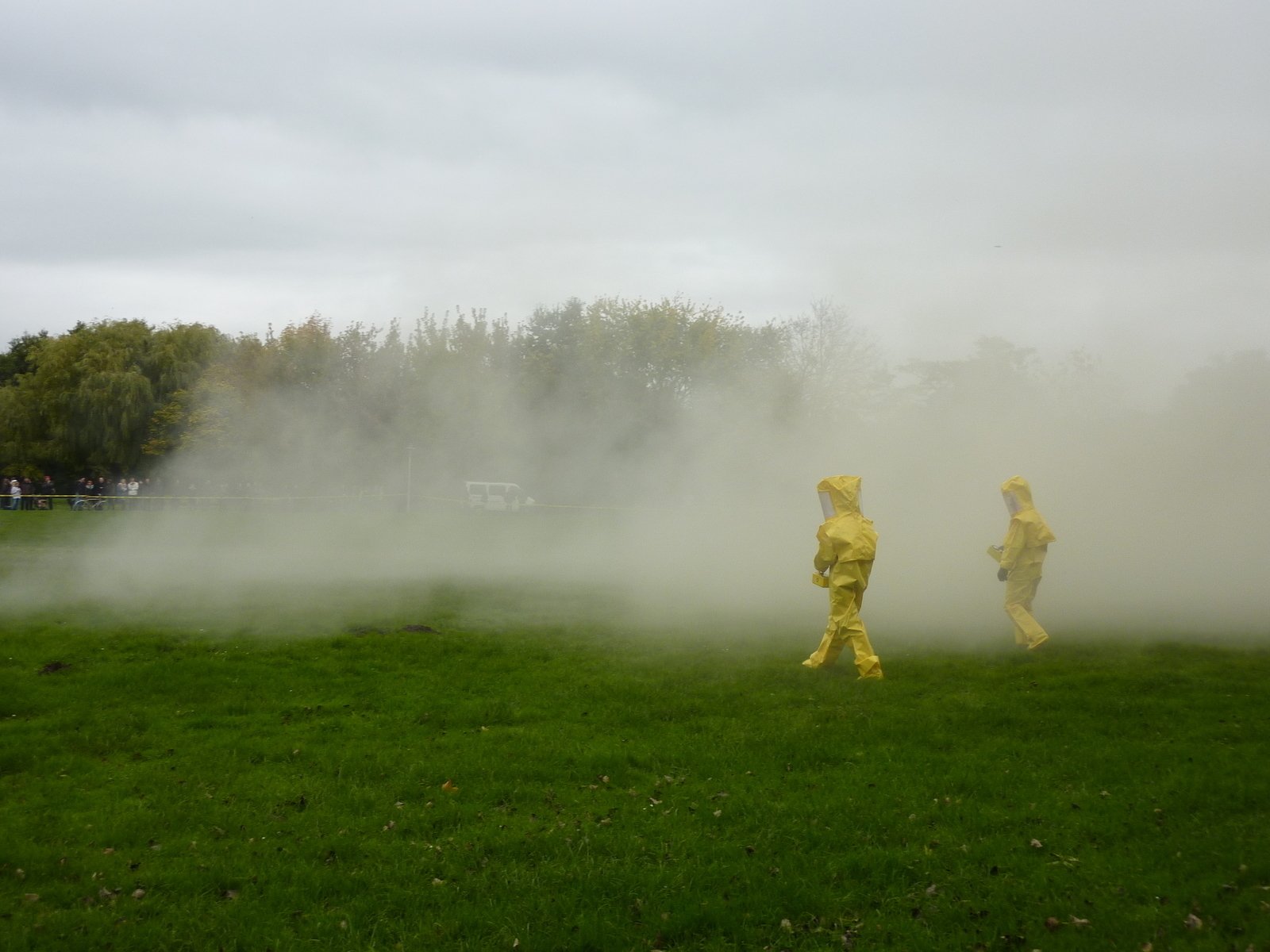 Critical Art Ensemble. Germany performing Radiation Burn: A Temporary Monument to Public Safety, 2010.