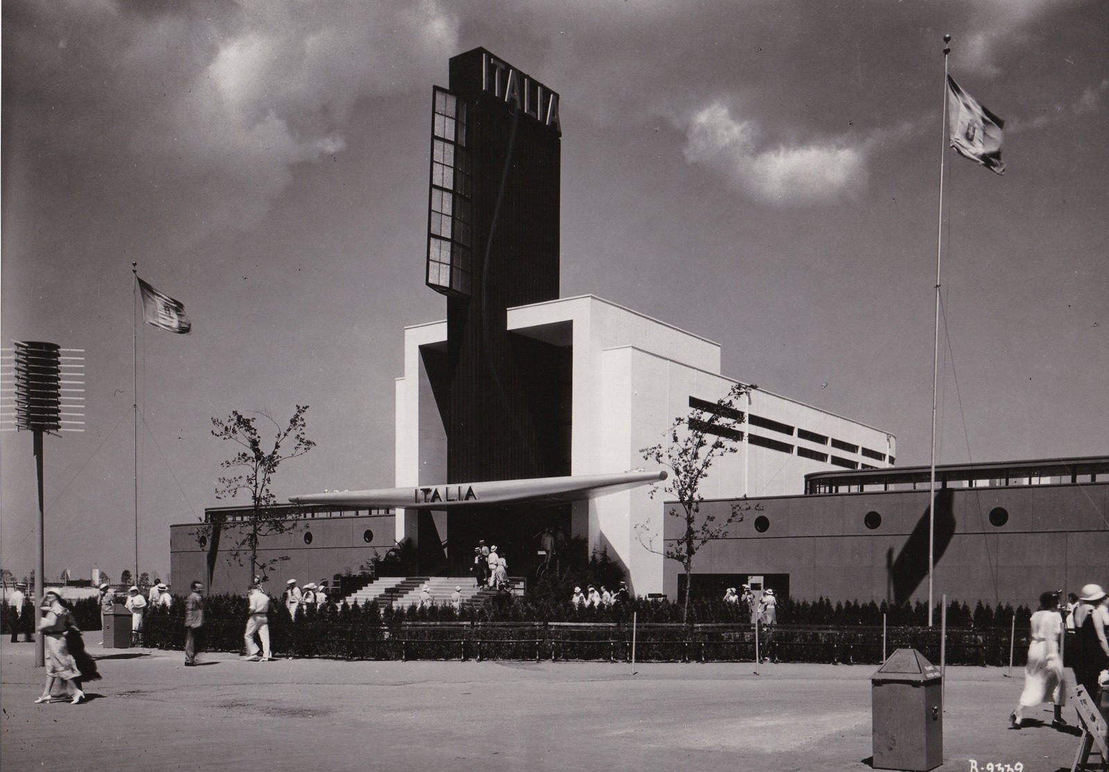 Павильон Италии на Всемирной выставке в Чикаго. 1933